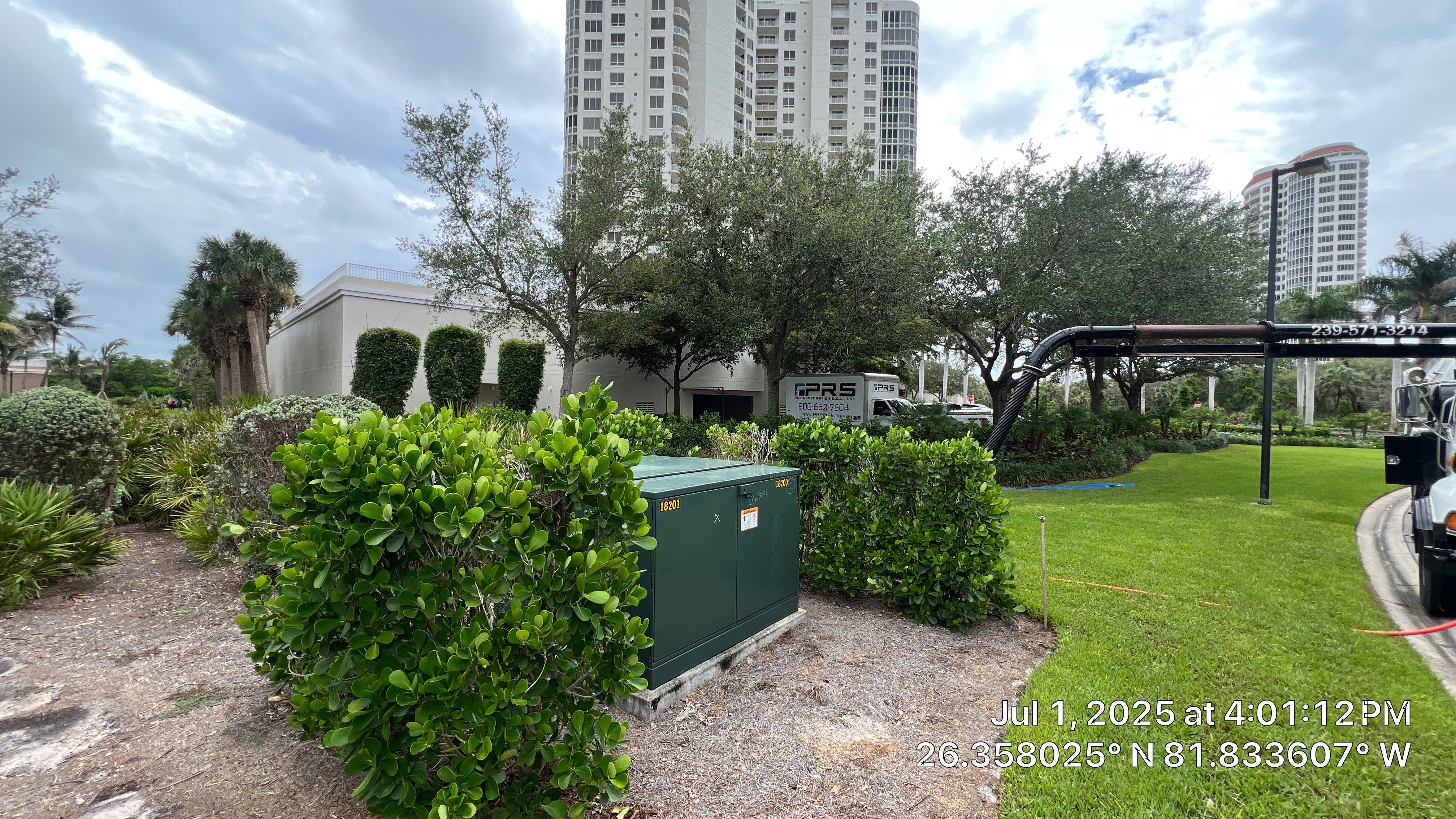 Bonita Bay Condo Stormwater Maintenance with PRS by APS Power & Water