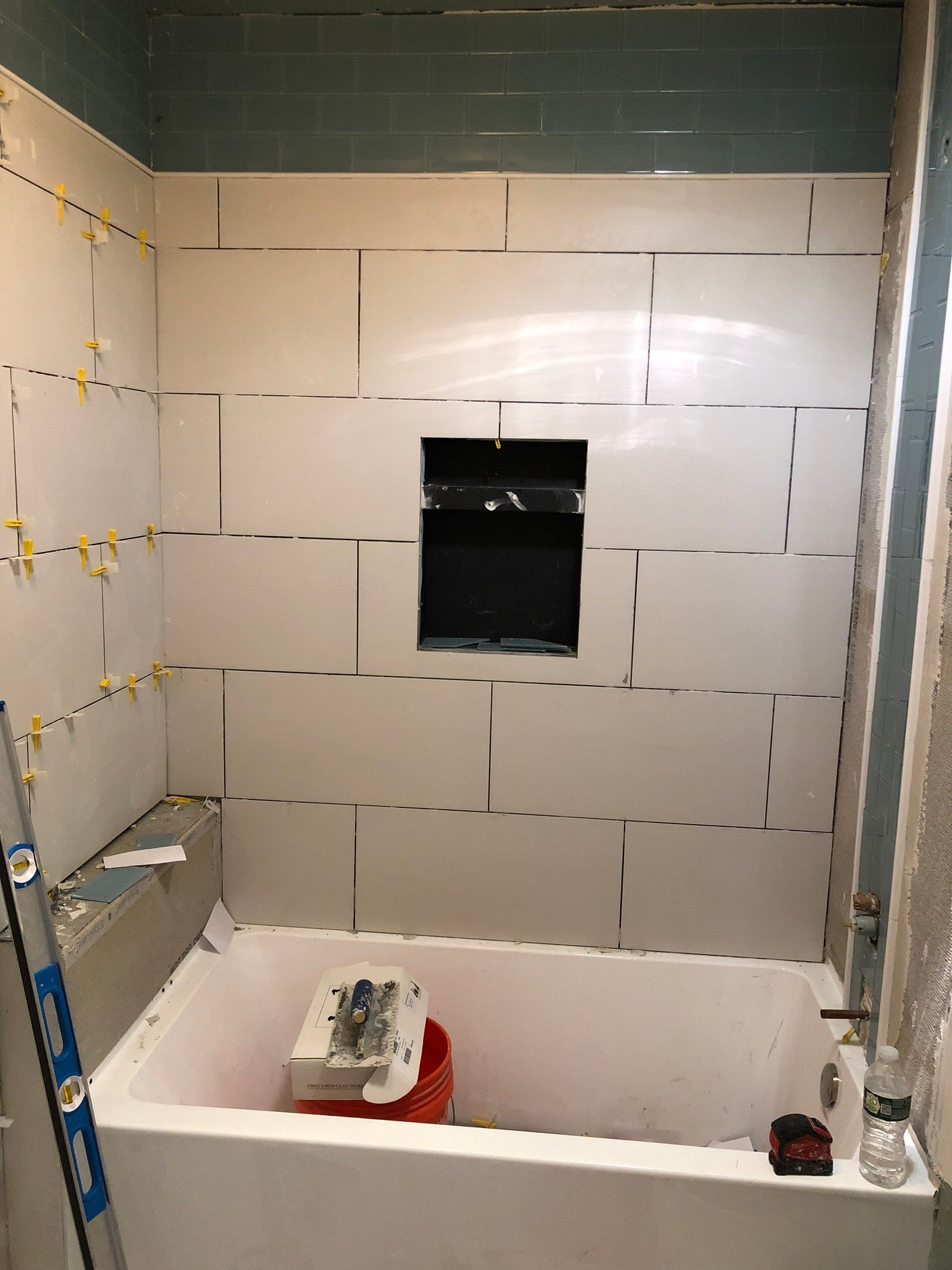 Bathroom Remodel using Tile by Home Concepts Construction