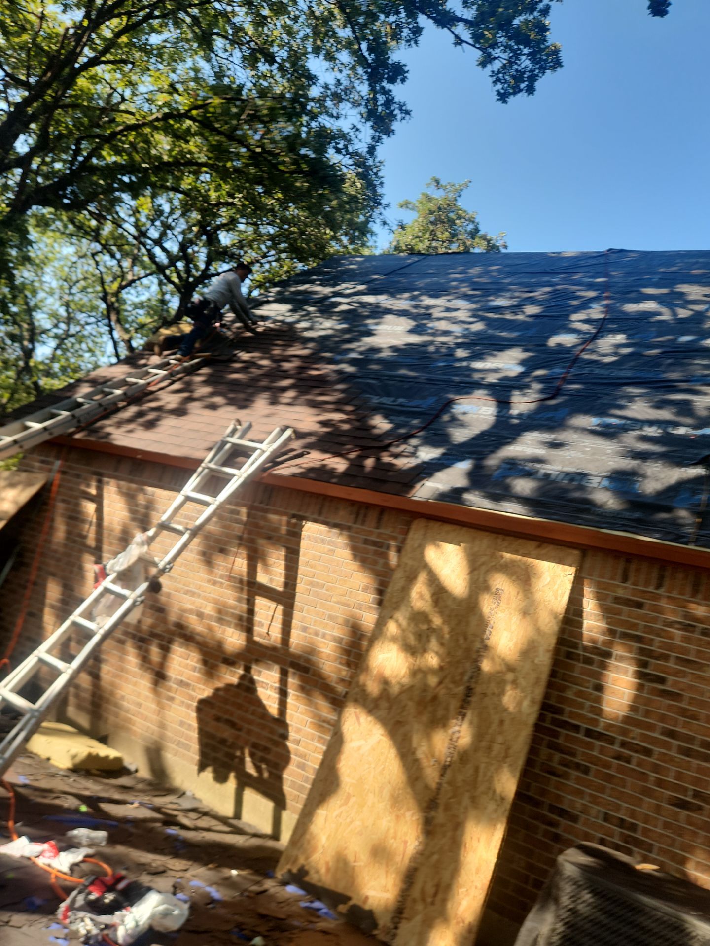 Project in Azle by Lonestar Roofing and Restoration LLC.