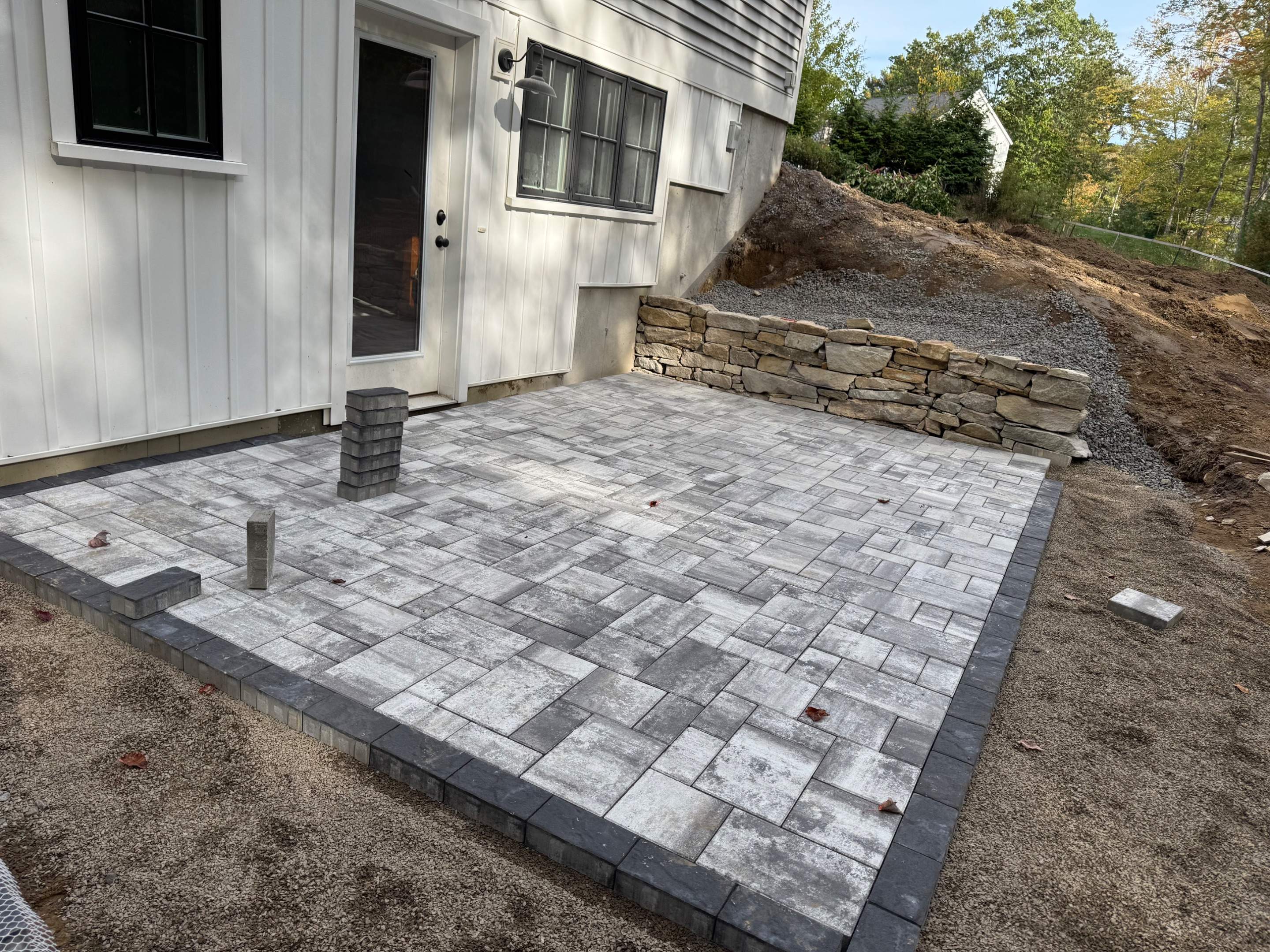 Project in Kennebunk by RD outdoor Landscape Services