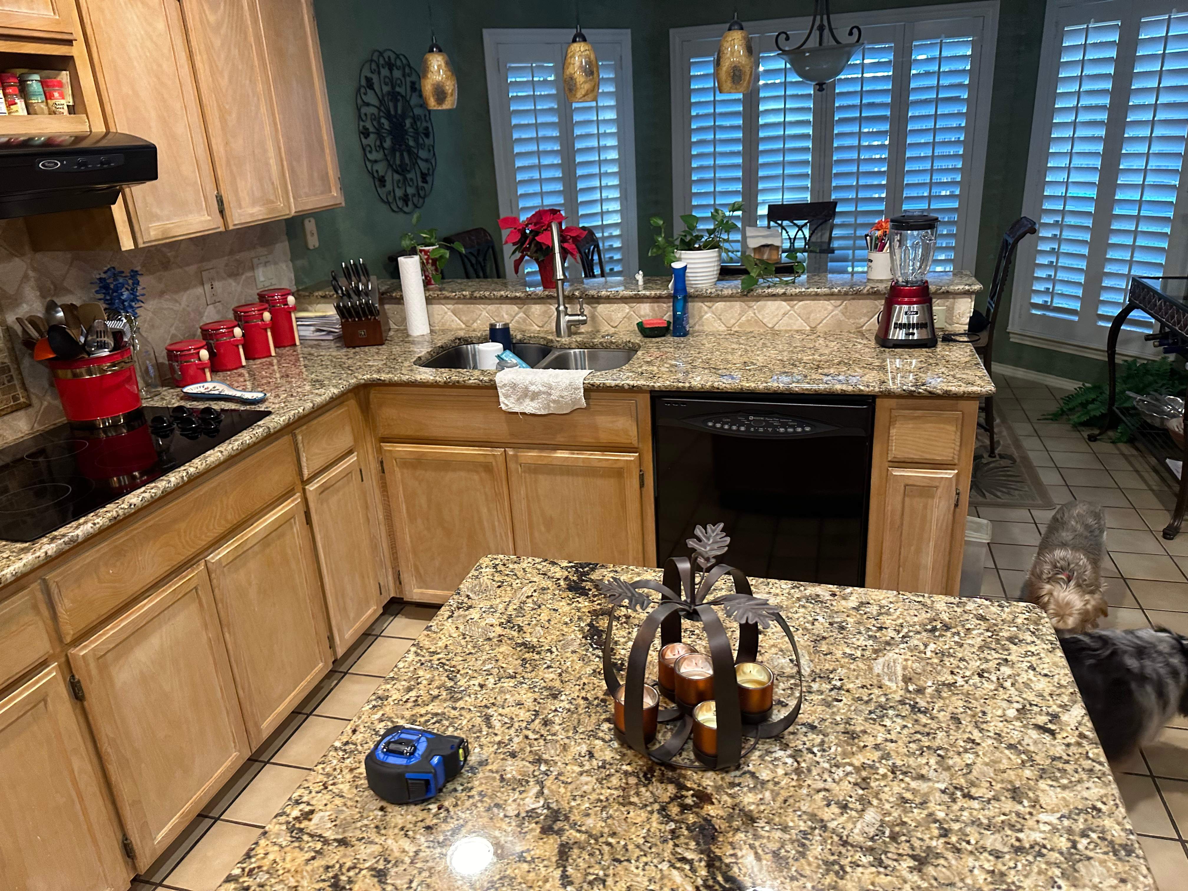Stone Oak Kitchen Remodel Removing Wall to Expand Space by Legacy Bath and Kitchen 