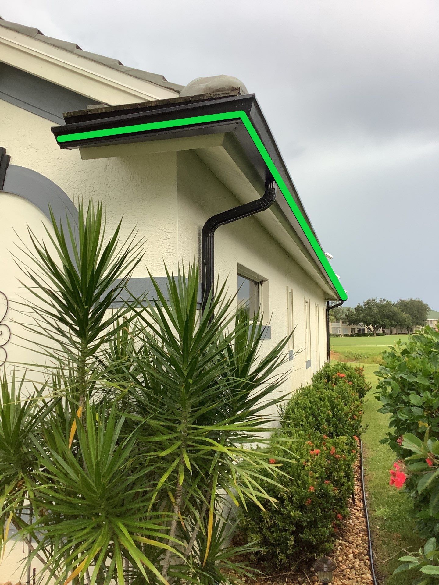 Black Seamless Gutters  by Gutter Professors