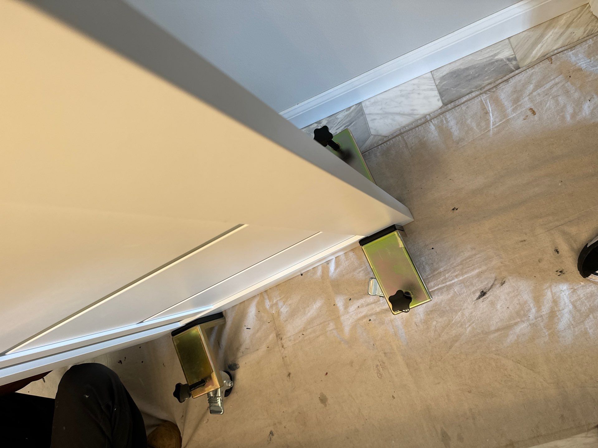 Door Installation using Interior Slab Door by A1 NERDY HOMES LLC