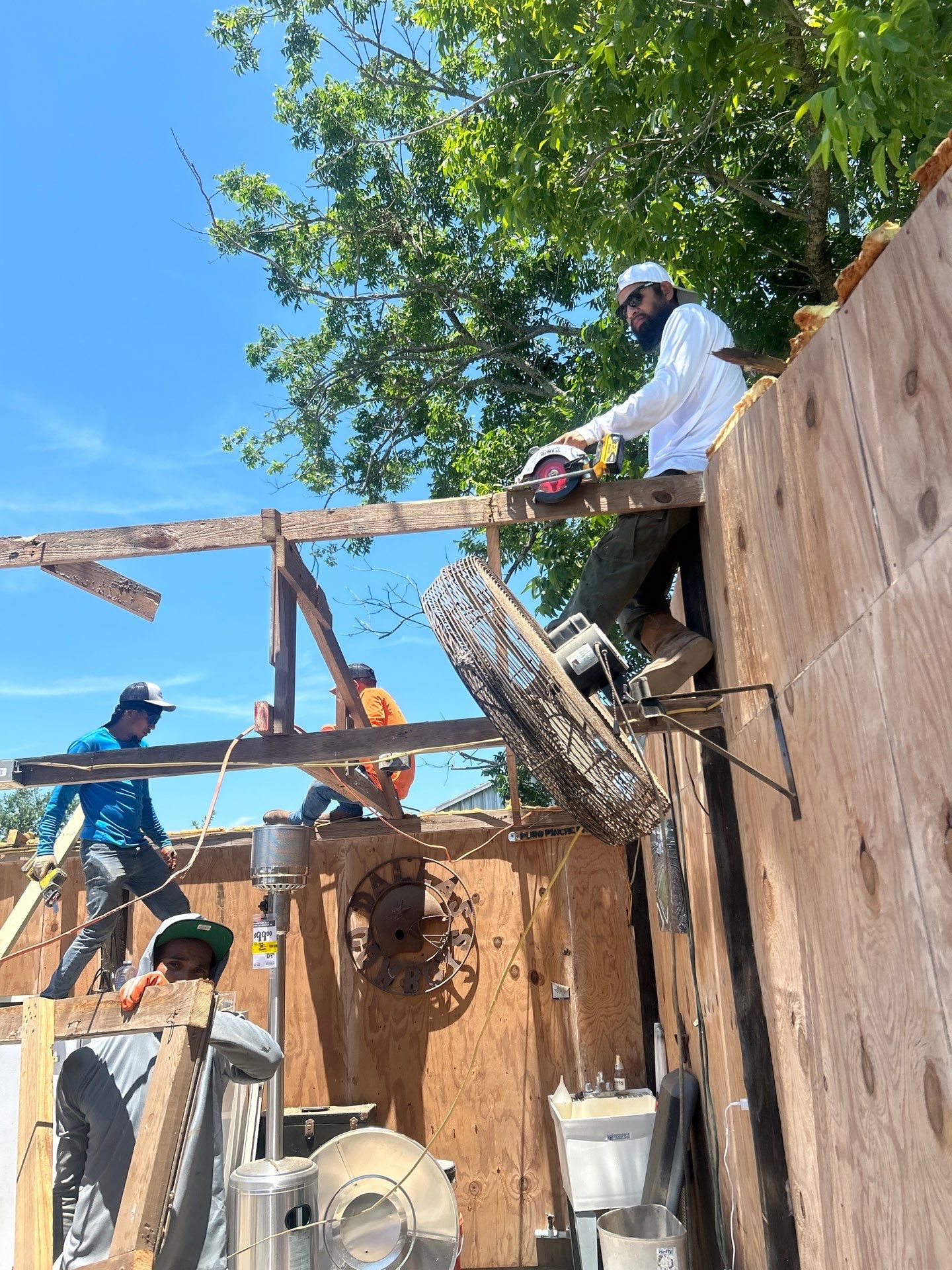 Residential Roofing Installation using Metal by Roof Repair Company