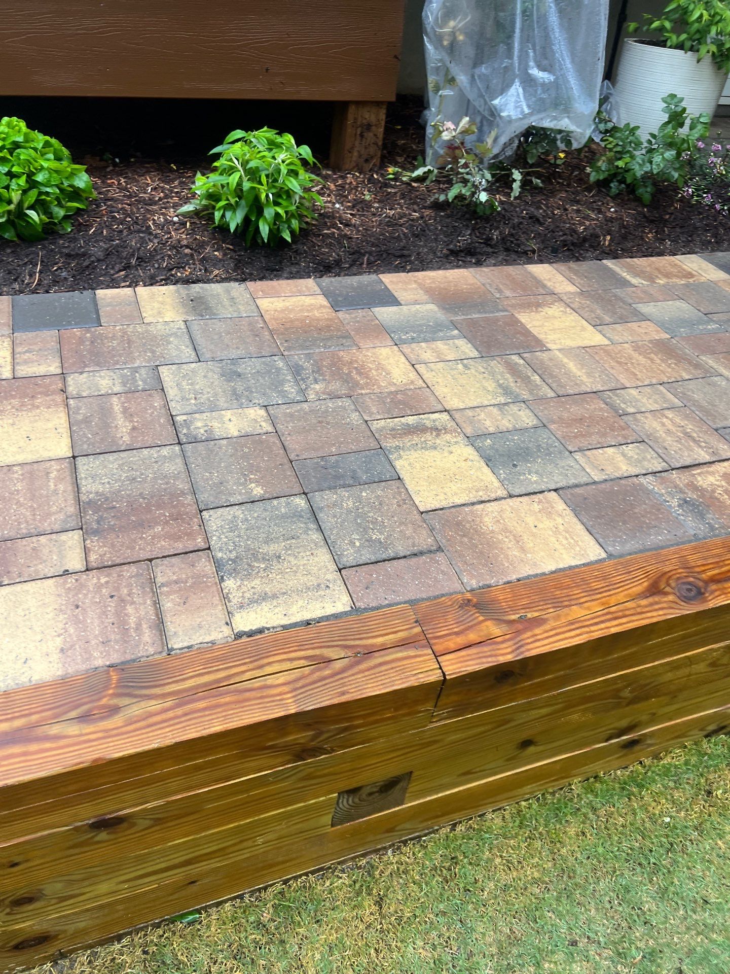 Pavers using Concrete Sealant by DuraSeal
