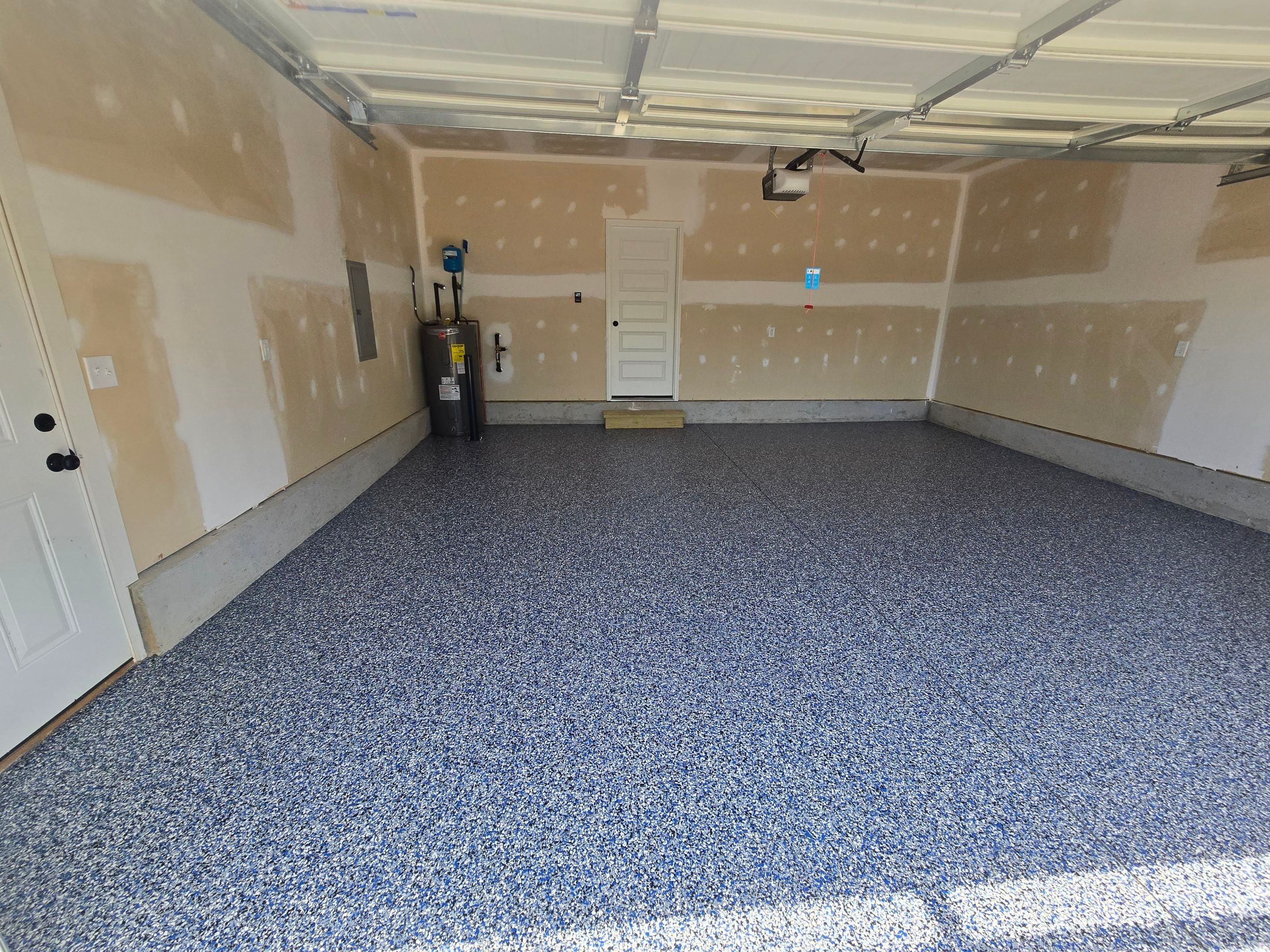 Garage using Denim by Elite Floor Solutions