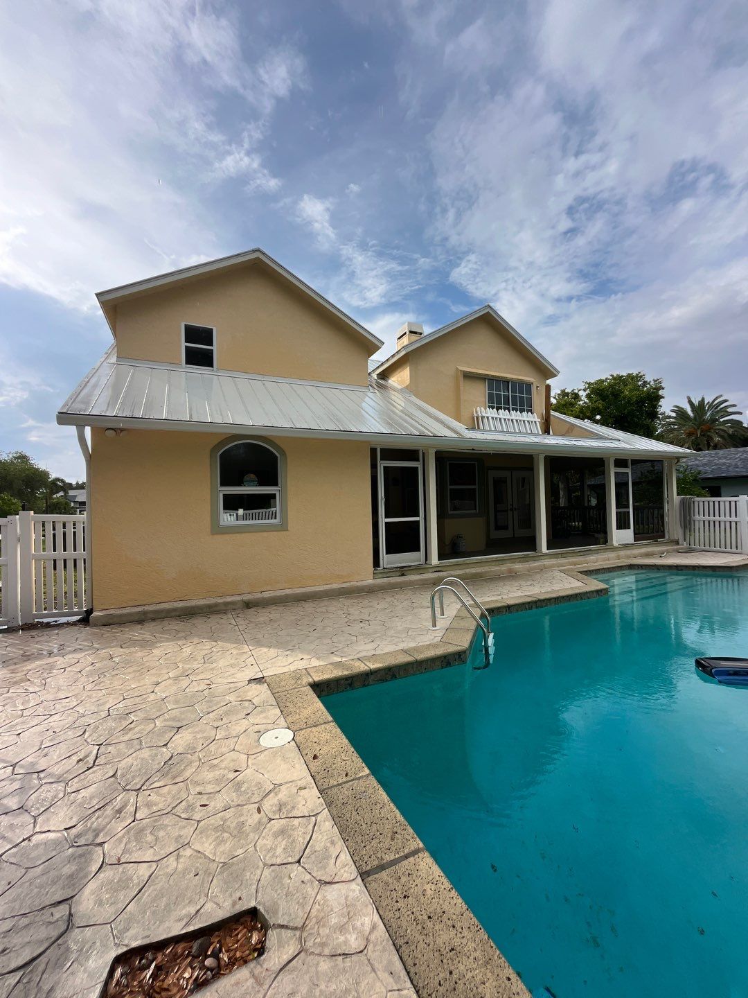 Clam Shell Trex- Built in Balcony by Durabilis Roofing INC