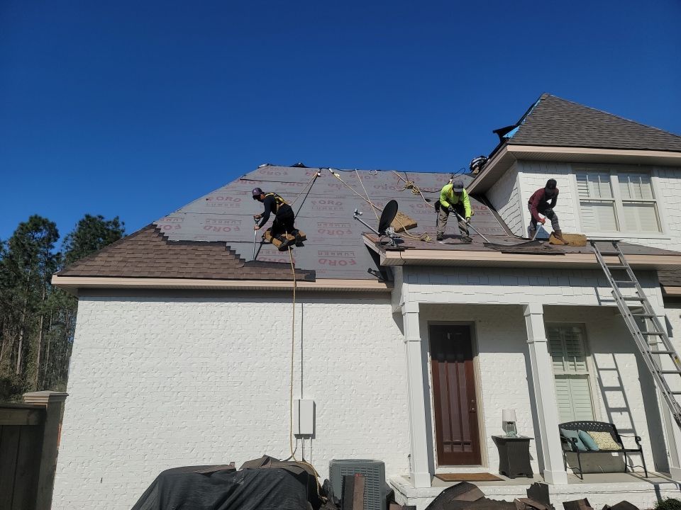 Residential Roofing Installation using Roof Replacement by American Roofing & Construction LLC
