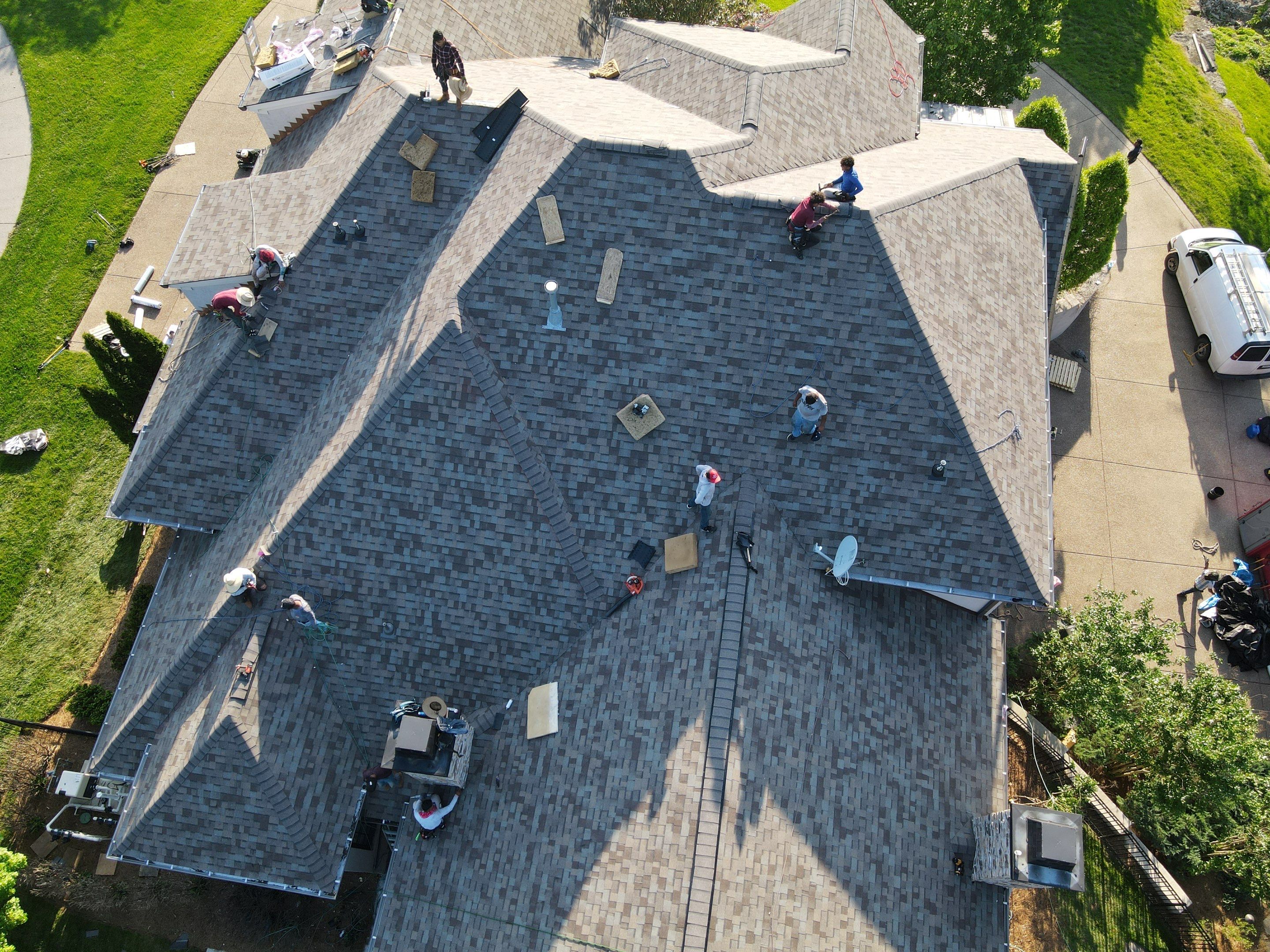 Residential Roofing Installation using Owens Corning Duration Shingles Roofing System by Undersun Roofing 