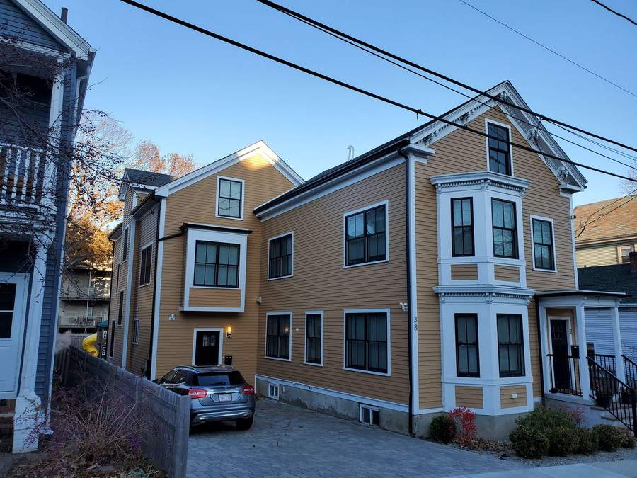 Siding Installation using Wood Clapboards by UBrothers Construction