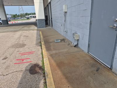 Underground Utility Locating and Mapping at Memphis Car Dealership