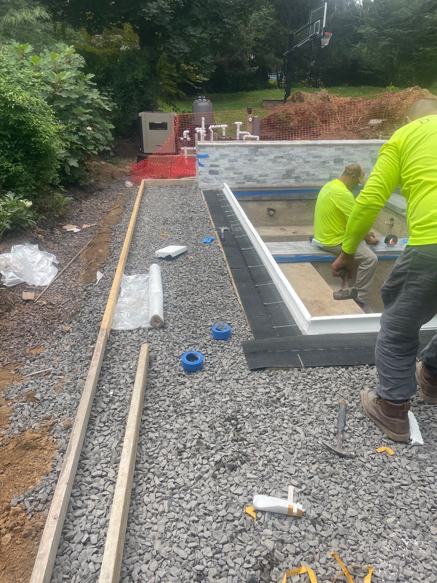 Pool Deck in Lansdale Pa by Architectural Concrete Design