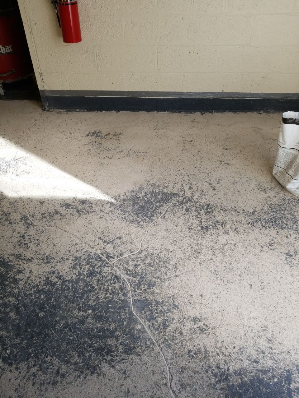 Laundry Room Floor Coating using Penntek- Silver Creek by Spectrum Painting, LLC