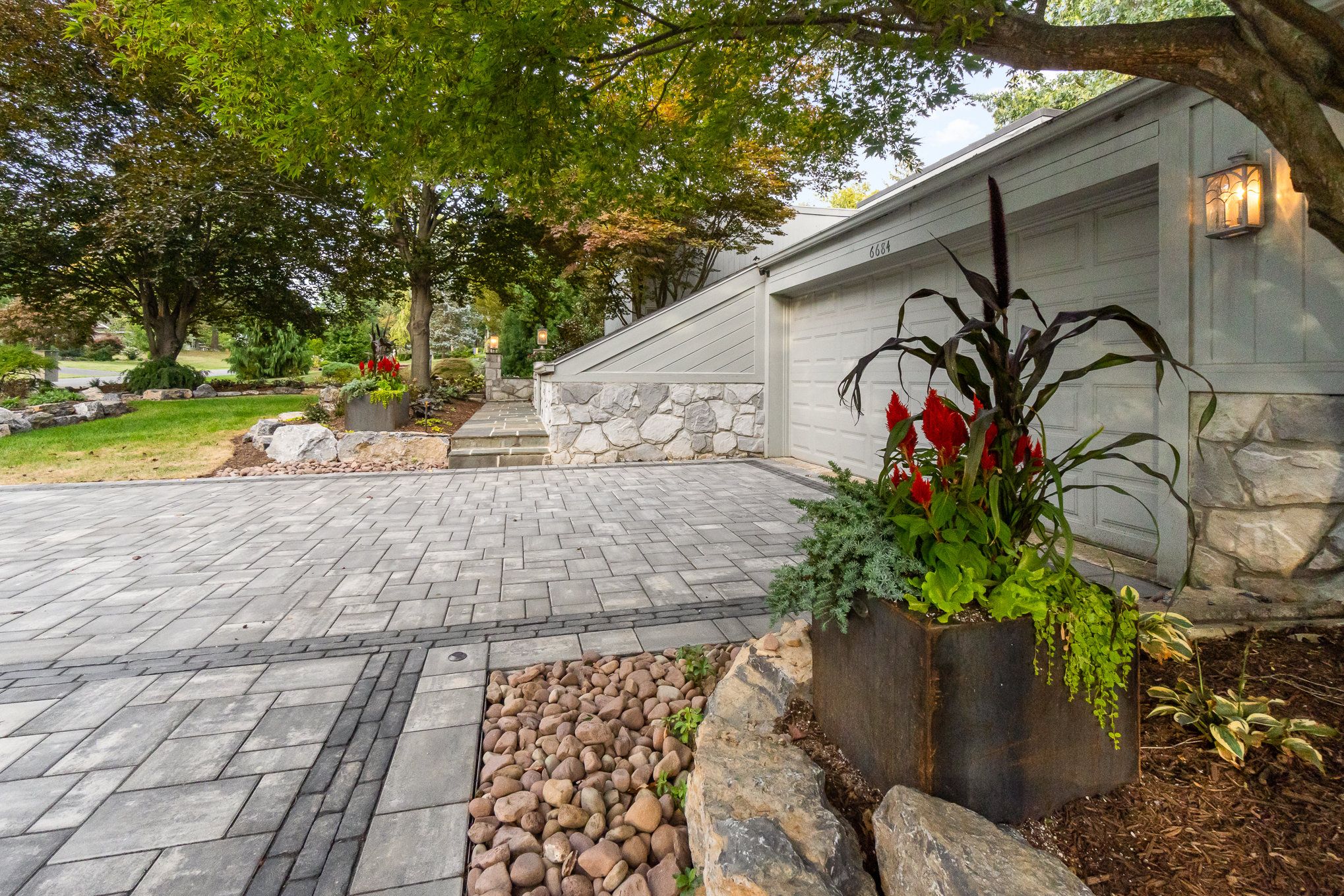 Penn National Project by Potted Luck Landscape