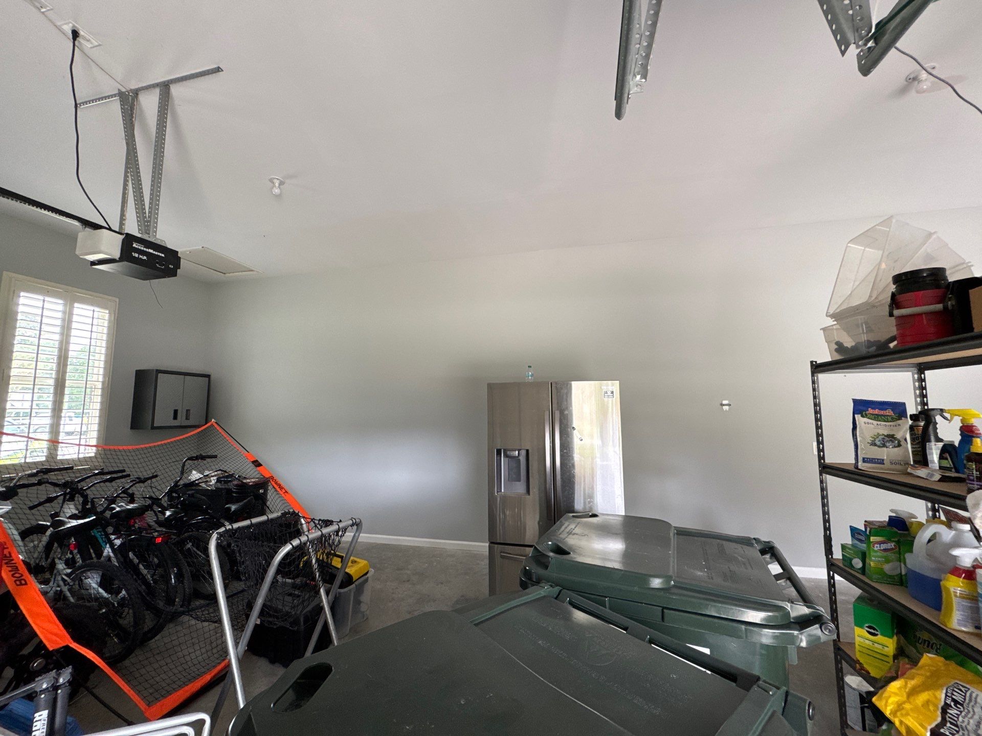 Garage Interior and Door Painting Update in Woodstock by Swift Home Renovations