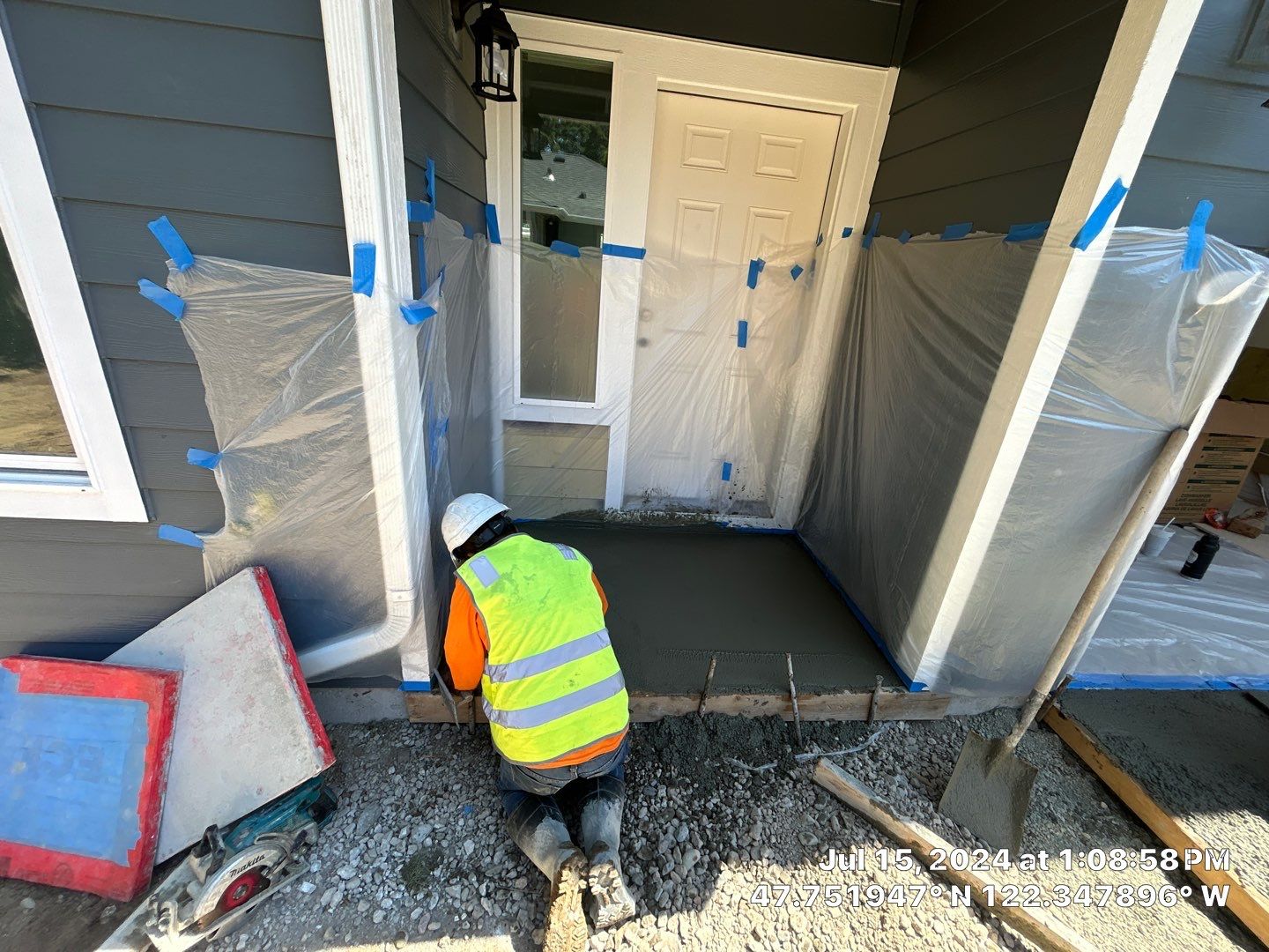 Grant | Concrete Driveway  by Jireh Asphalt & Concrete Inc 