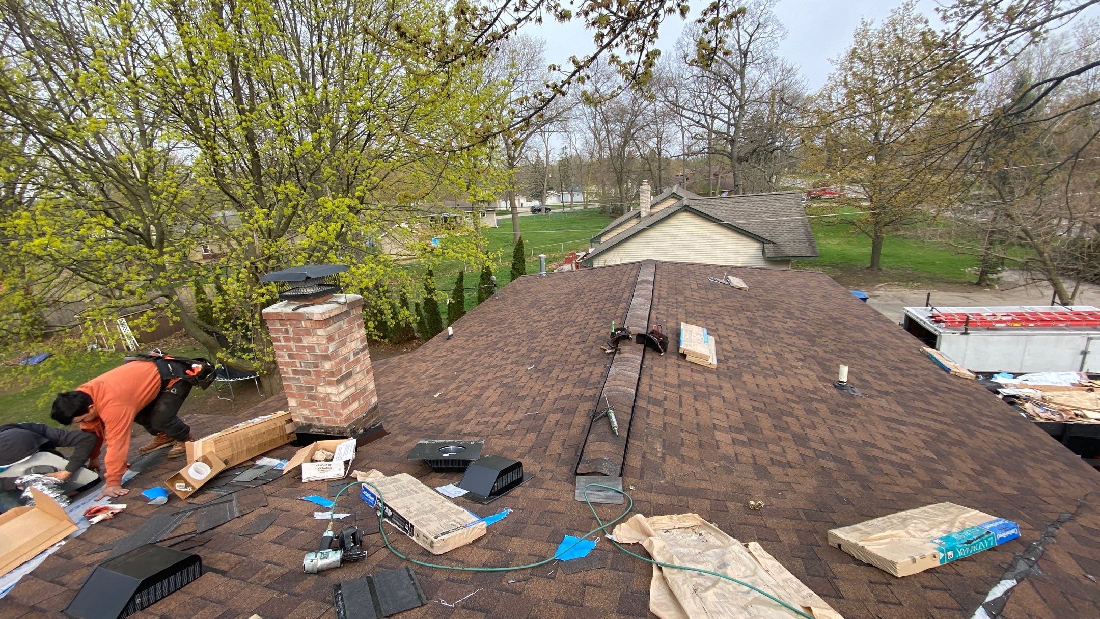 Roof Replacement using CertainTeed Landmark by 180 Contractors