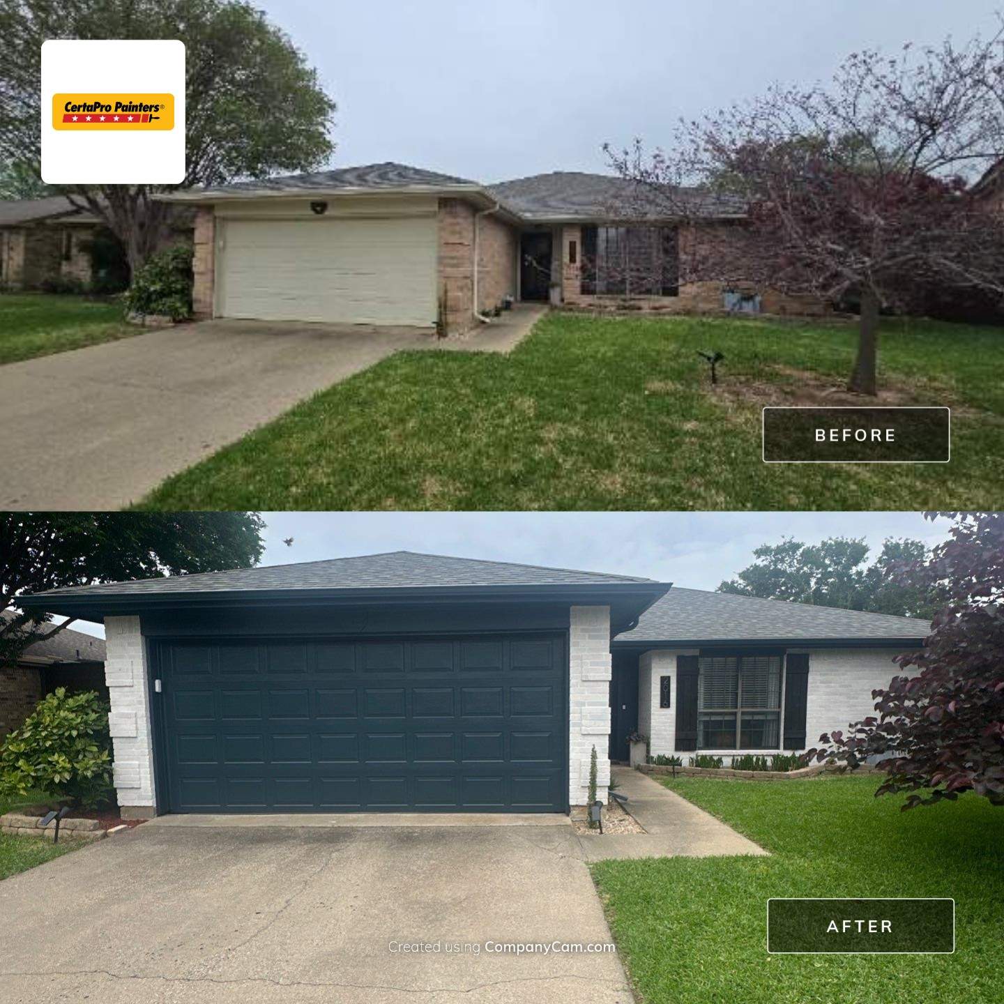 Project in Bedford by CERTAPRO PAINTERS OF SOUTHLAKE