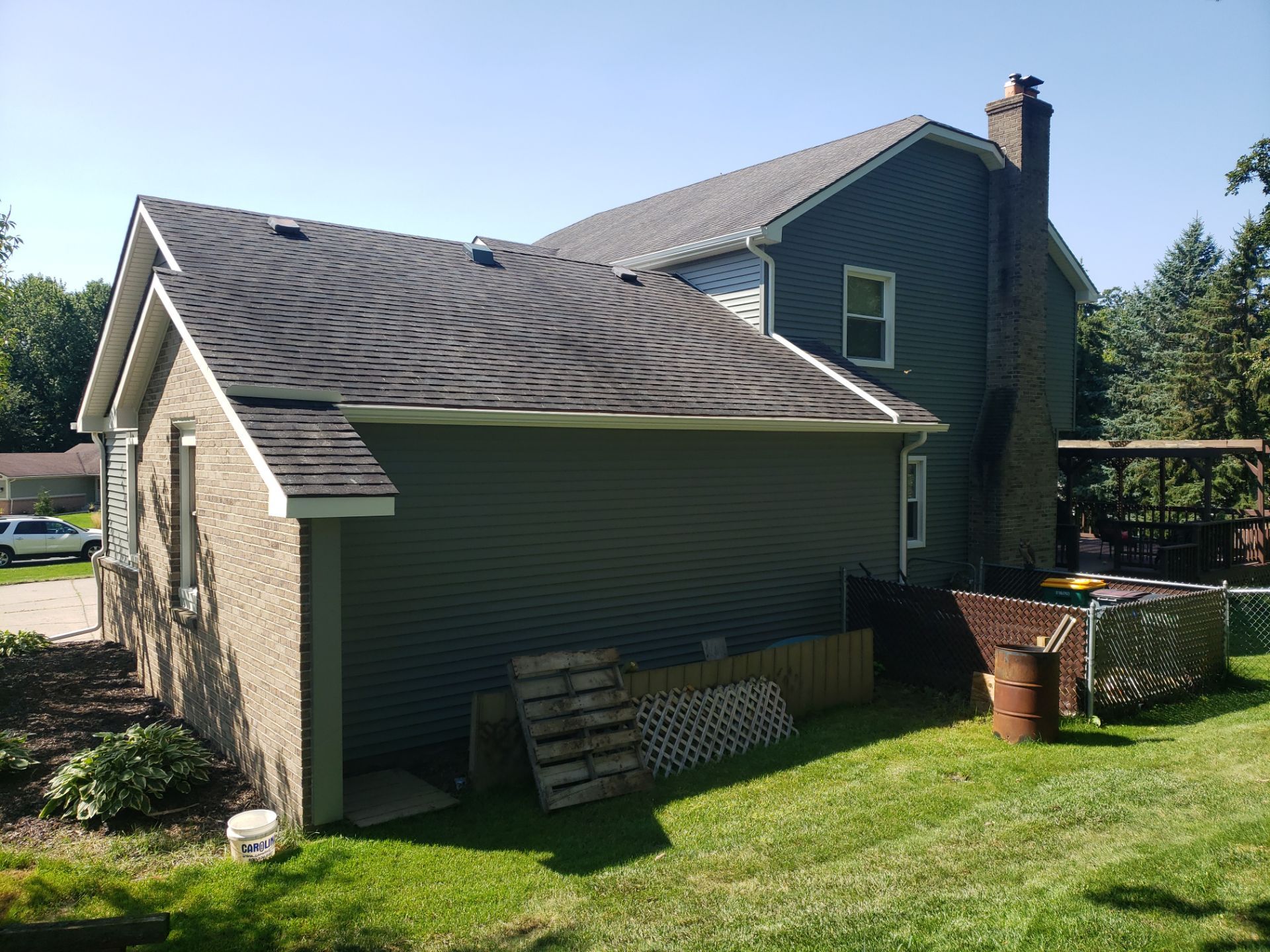 Siding Replacement using Norandex Vinyl Siding by Bloomfield Construction & Restoration