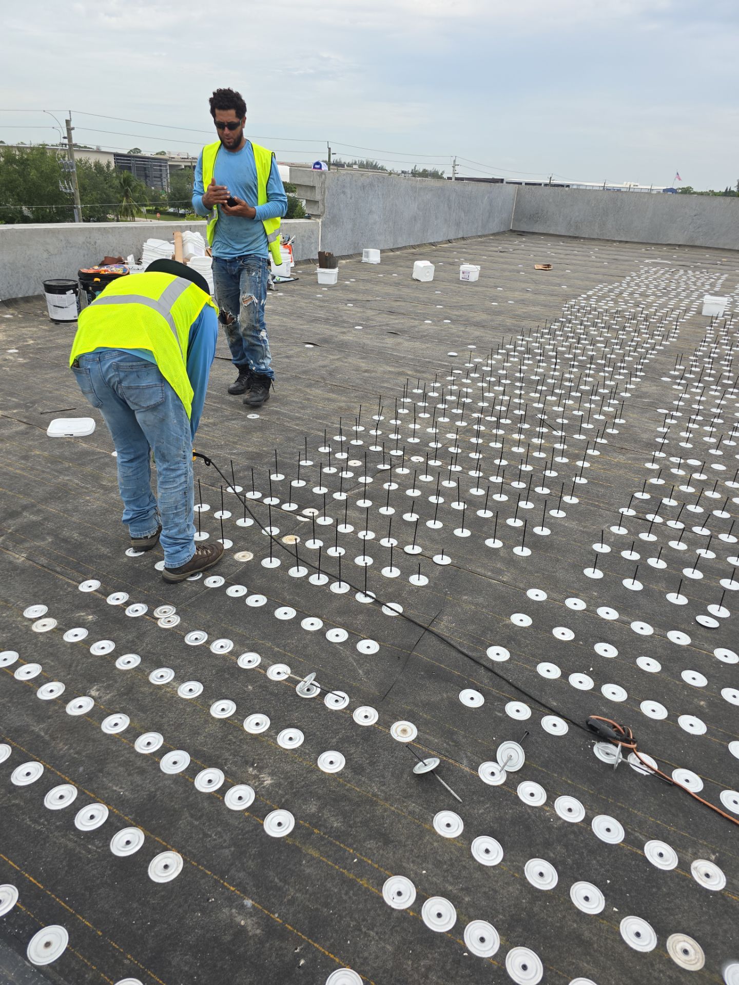 Torch Applied Modified Bitumen Roof Installation by Sailfish Roofing