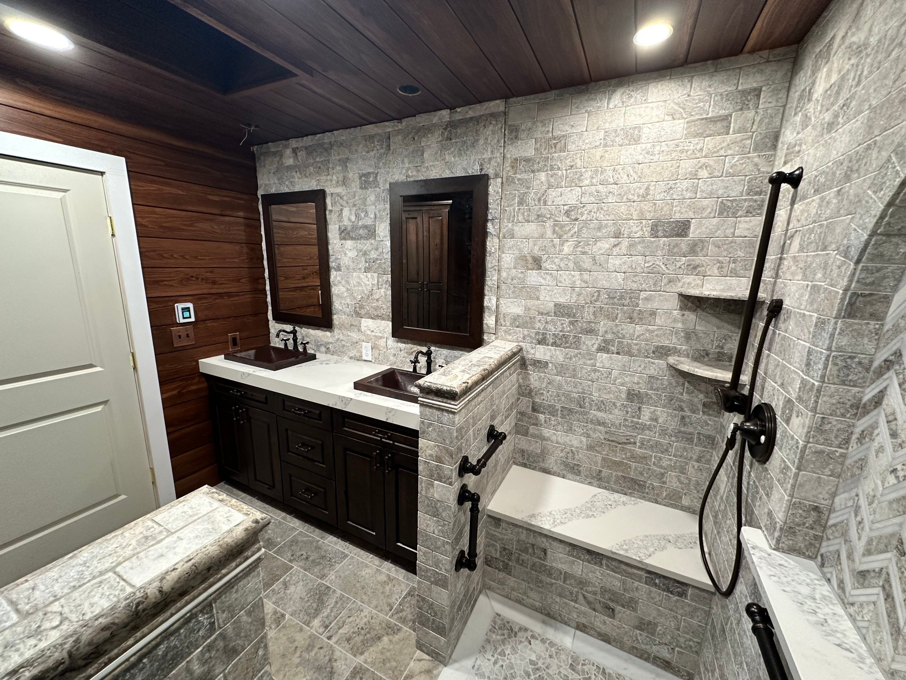 Smith Bathroom Remodel  by Integrity Tile and Home LLC