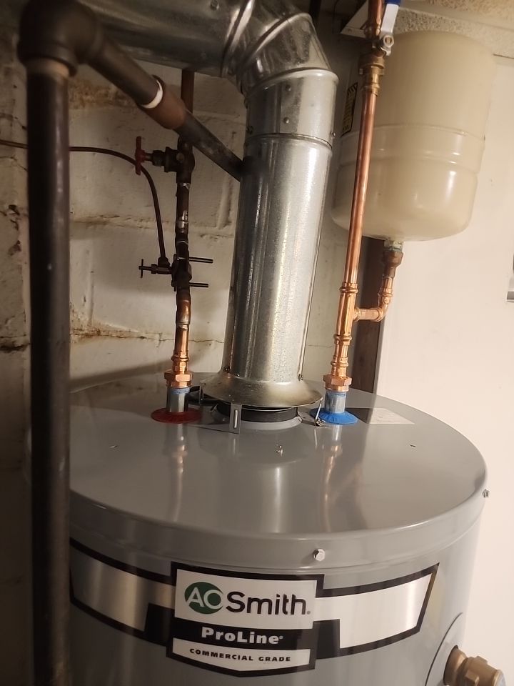 Water Heater Installation using AO SMITH PRO LINE 40 gallon by Sureway Comfort John Wilcox Plumbing Heating Cooling