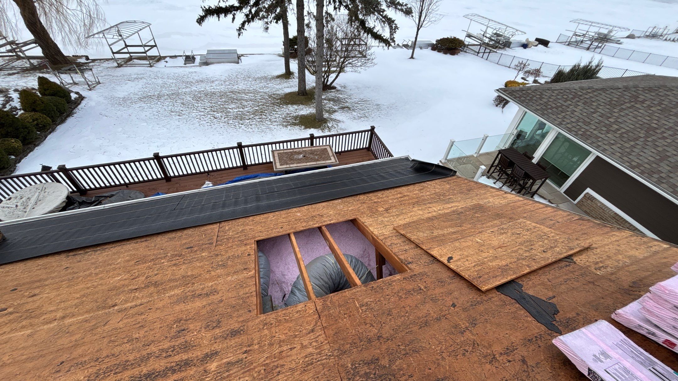 Roof Replacement using Owens Corning Duration Flex by 180 Contractors