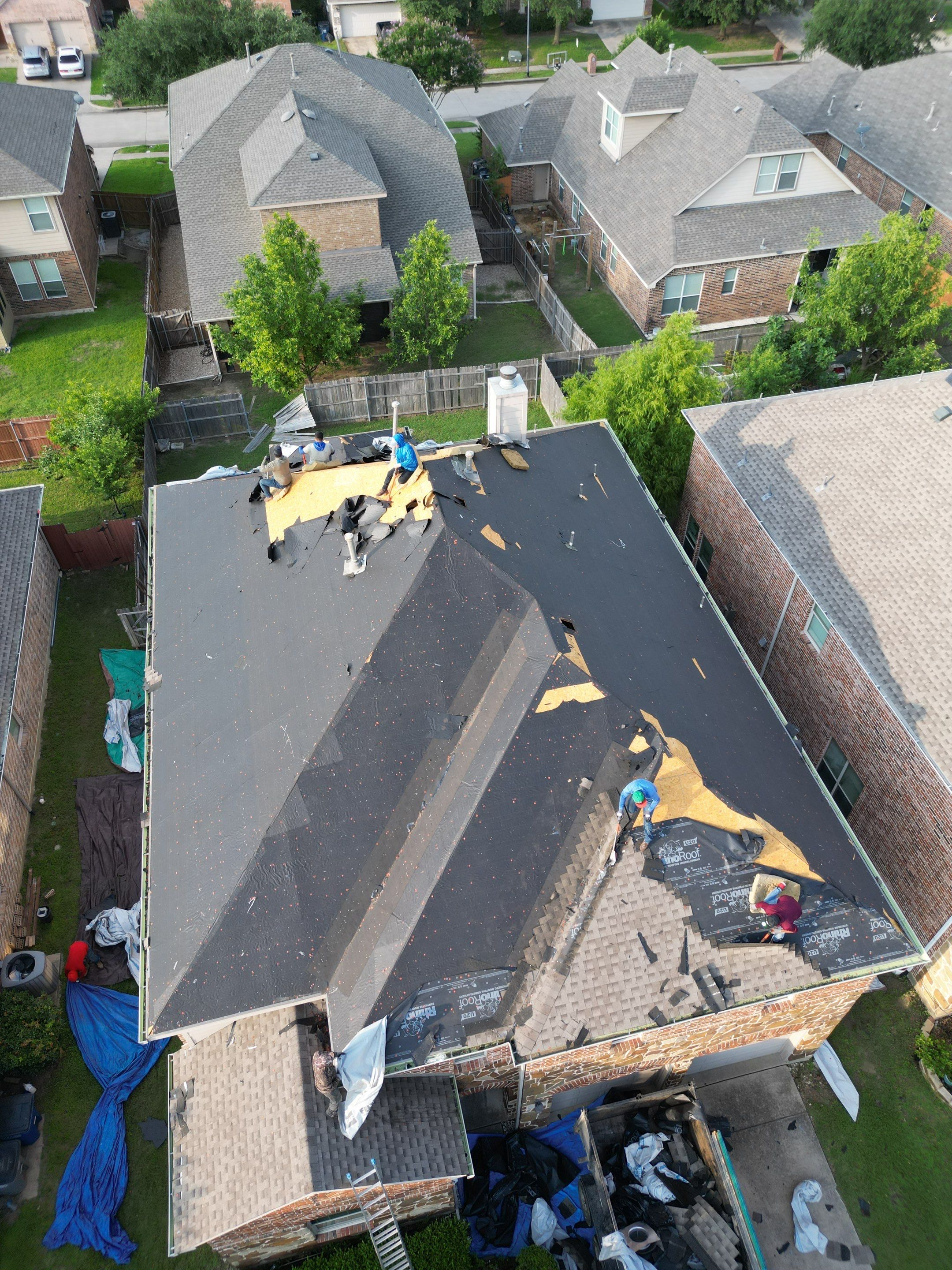 Project in Wylie by Rhino Roofing and General Contracting, LLC