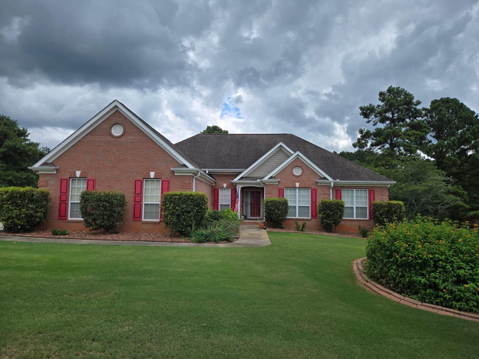 Exterior Window Caulking and Sealing for Brick Home in Conyers by PGP Surface Solutions, LLC