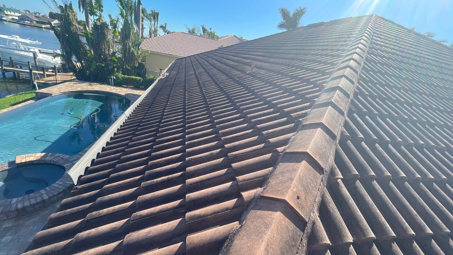 Residential Roofing Repair using Concrete Tile by Four Peaks Roofing