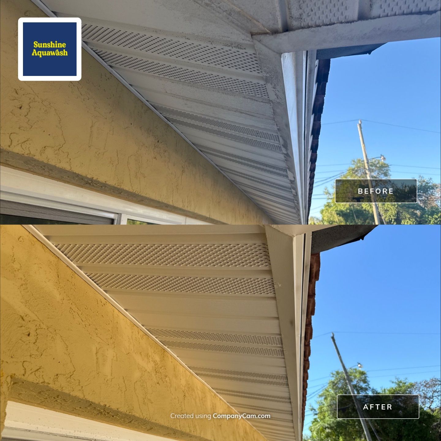 Full Exterior Cleaning Before Painting – Sarasota, FL (Near Sarasota Airport) by Sunshine AquaWash