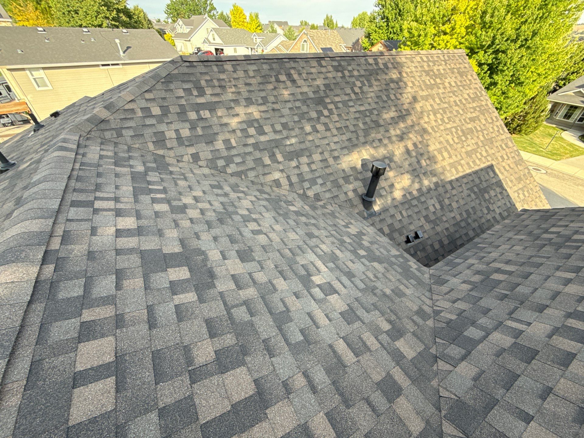 Boise Residential Roof Replacement Featuring Multi-Toned Architectural Shingles by Olive Roofing