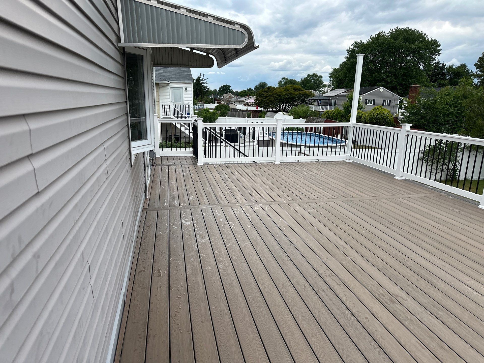 Deck Resurface with Waterproof System by deck guardian