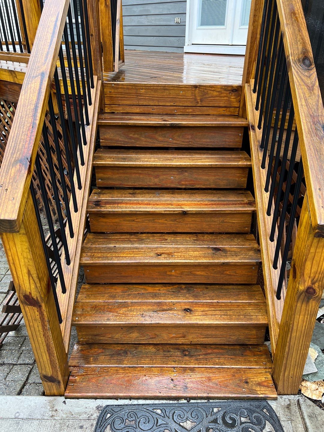 Coated Deck using Wood Sealant by DuraSeal