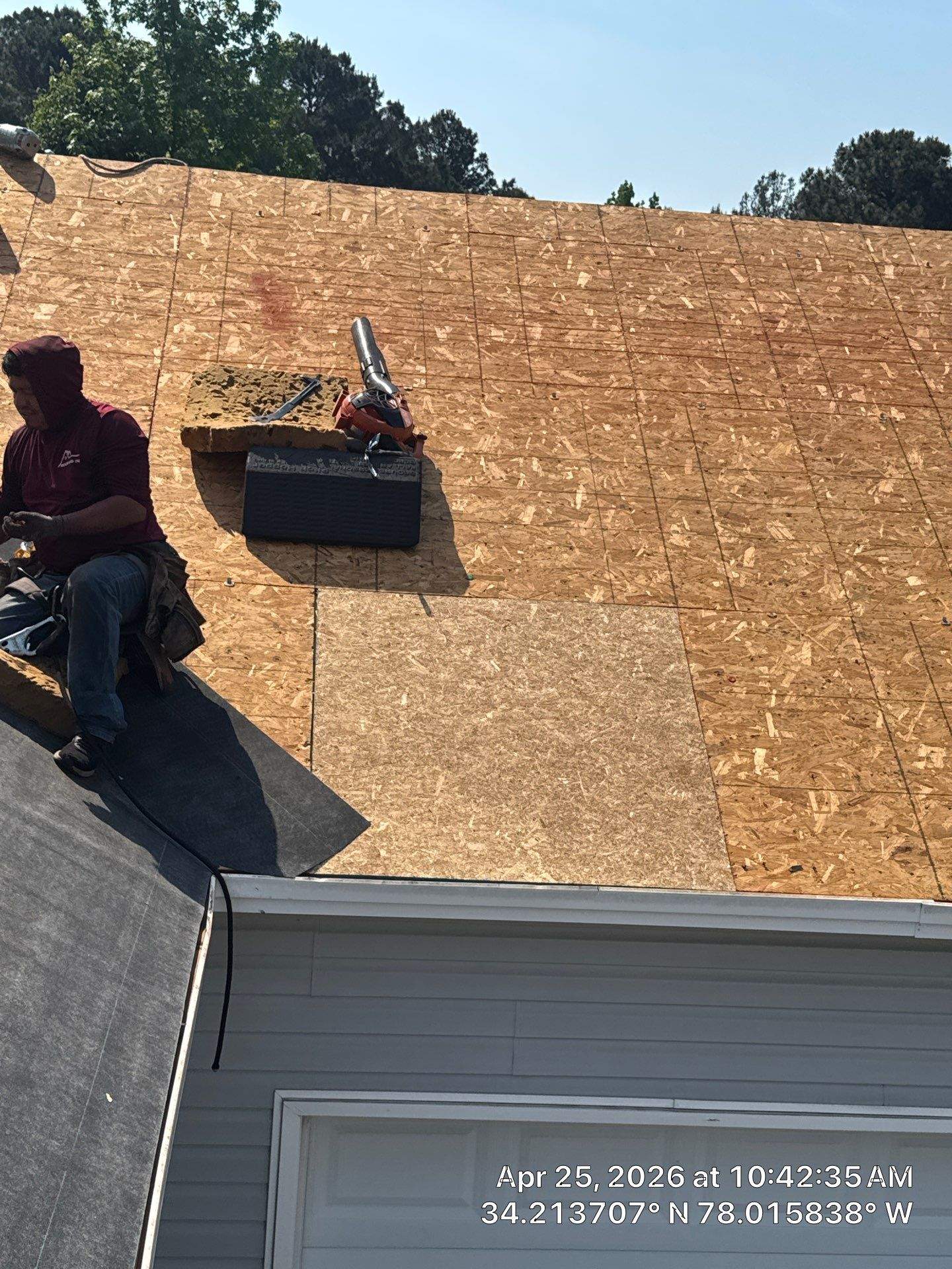 Leland FORTIFIED Roof Replacement with Colonial Slate Landmark Shingles by RGR Construction and Roofing, LLC