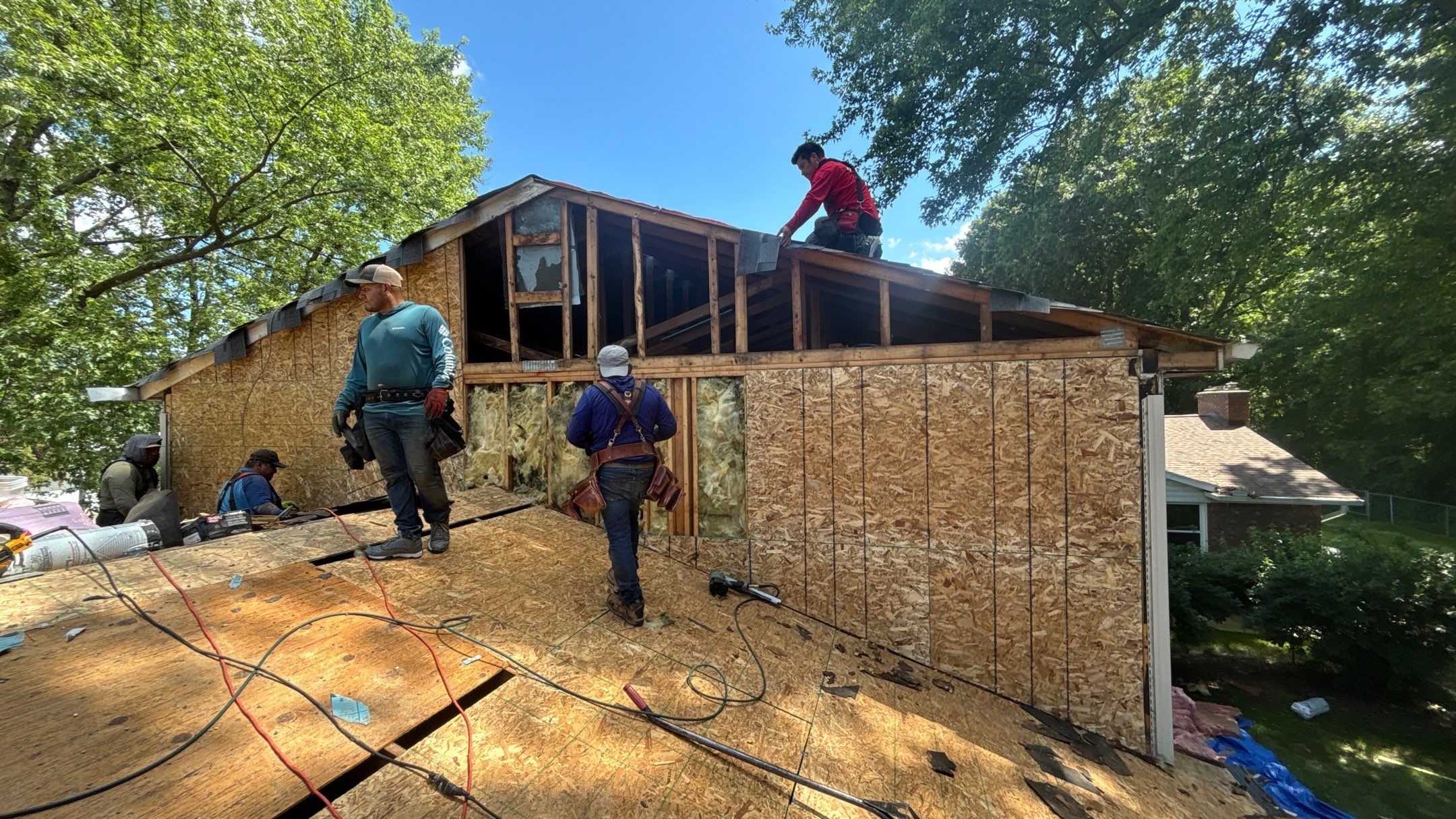 Roof Replacement using Owens Corning Estate Gray by 180 Contractors