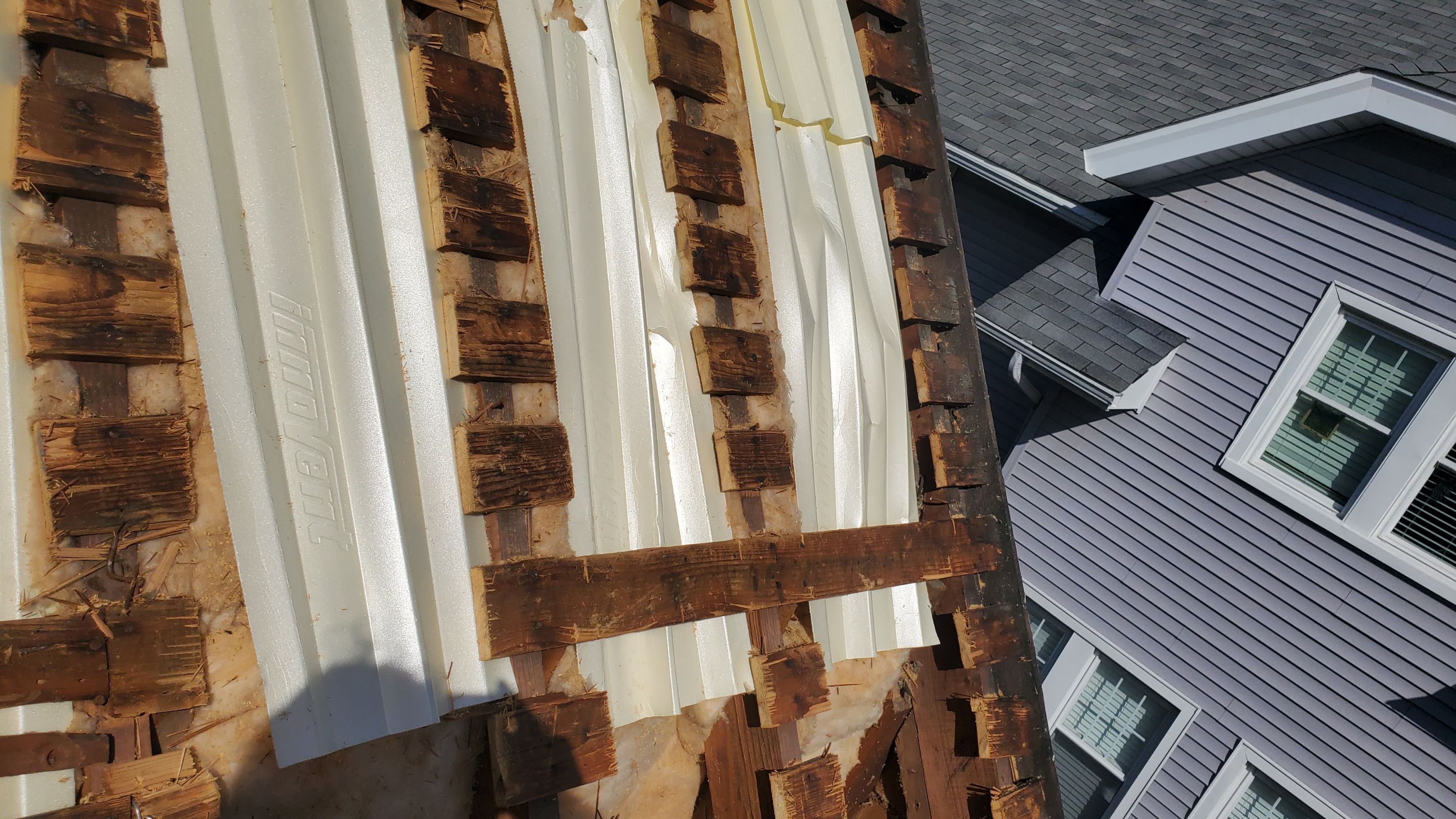 Residential Roofing Installation using Owens Corning inFlow Vent by Absolute Roofing and Construction