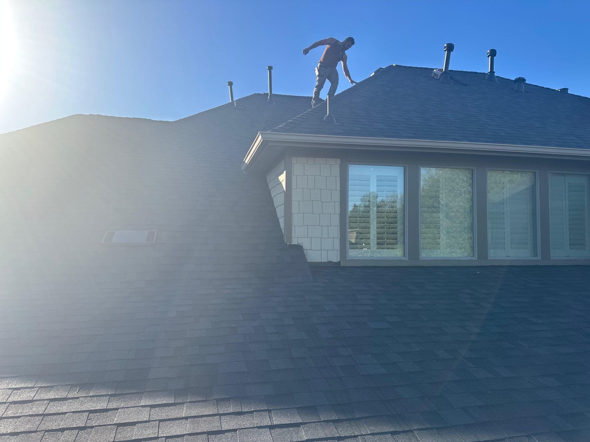Project in Fulshear by Motion Roofing
