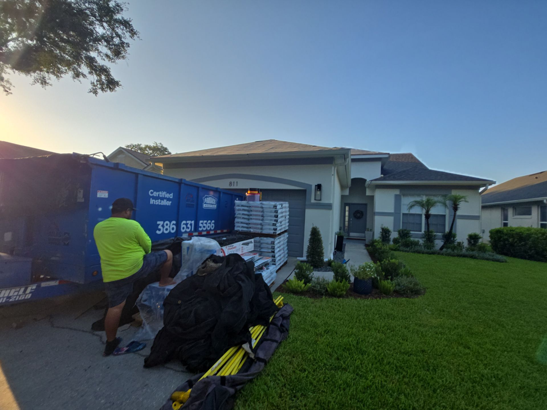 Pinnacle Pristine Architectural Shingle Roof Replacement in Lake Mary by Pinnacle Roofing Group