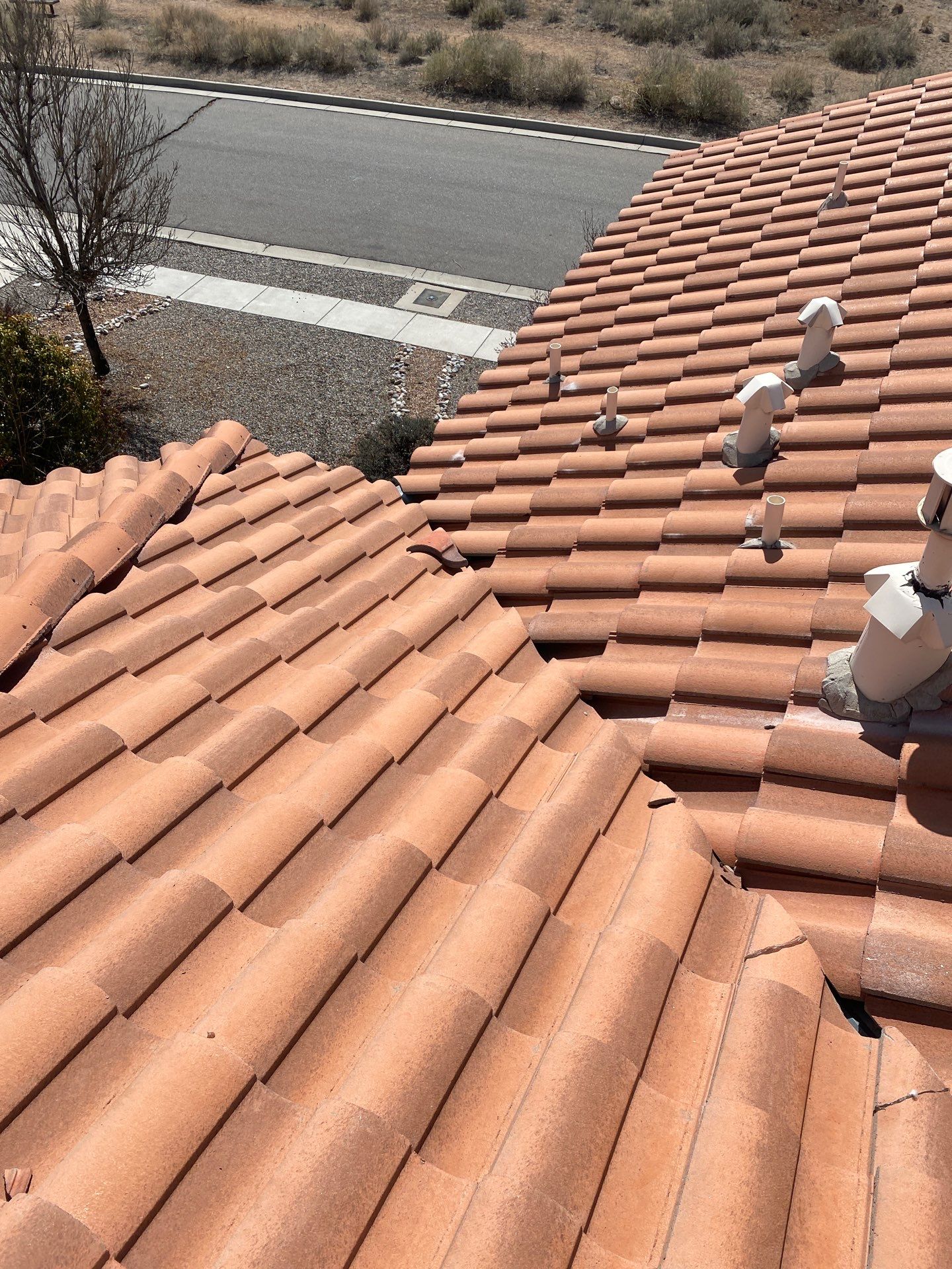 Terracotta Concrete Tile by Reimagine Roofing