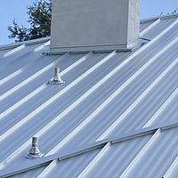 24ga 1.5" Snap-Lock Mill Finish by Total Roofing System The Metal Roof Experts