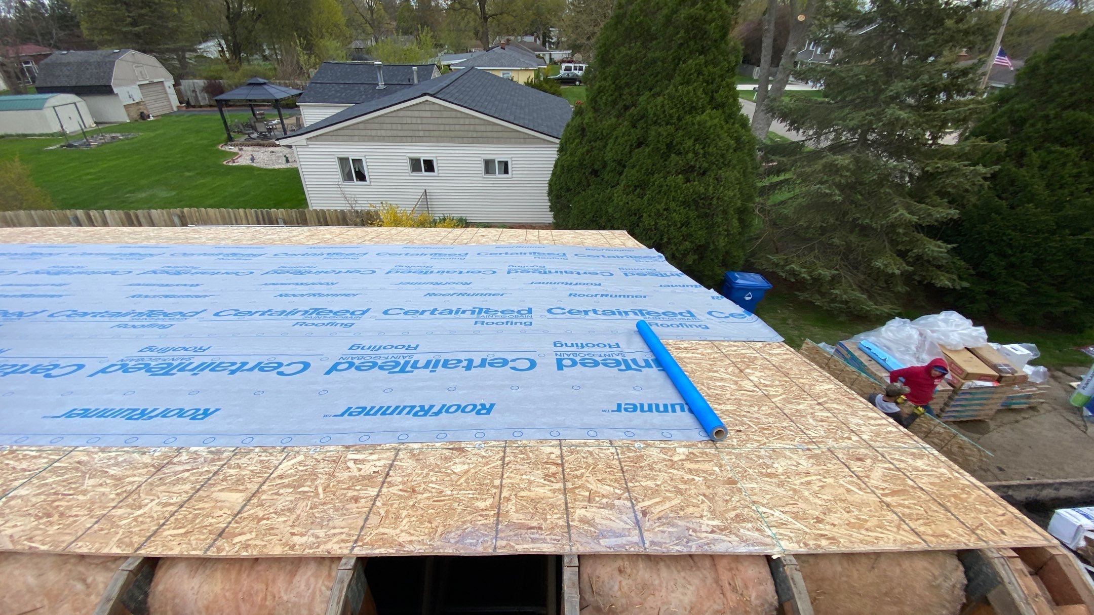 Roof Replacement using CertainTeed Landmark by 180 Contractors