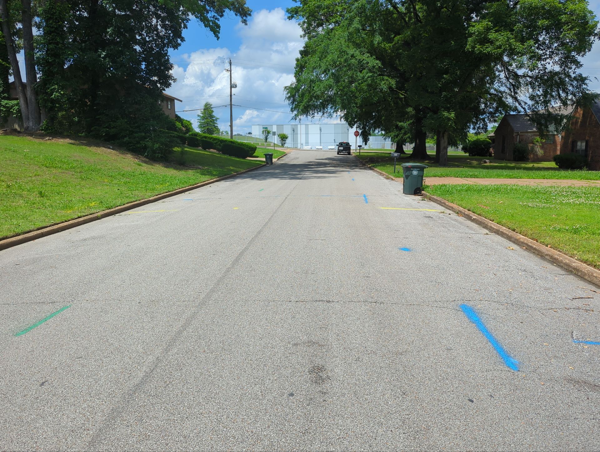 Utility R.O.W Locate for Survey and Design project by Alsip Locating Service, LLC