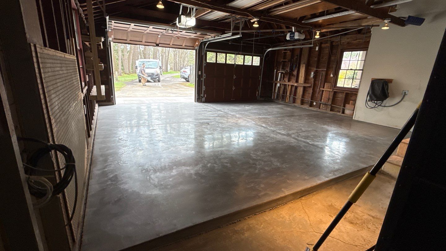 Rochester Garage Floor Replacment by NG Masonry & Construction LLC