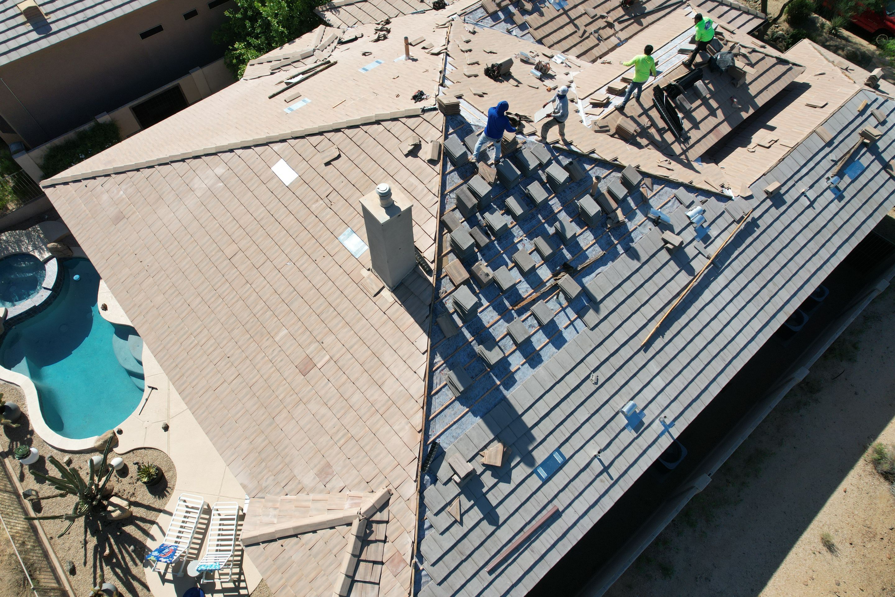 Project in Scottsdale, AZ by Showtime Roofing & Coatings LLC