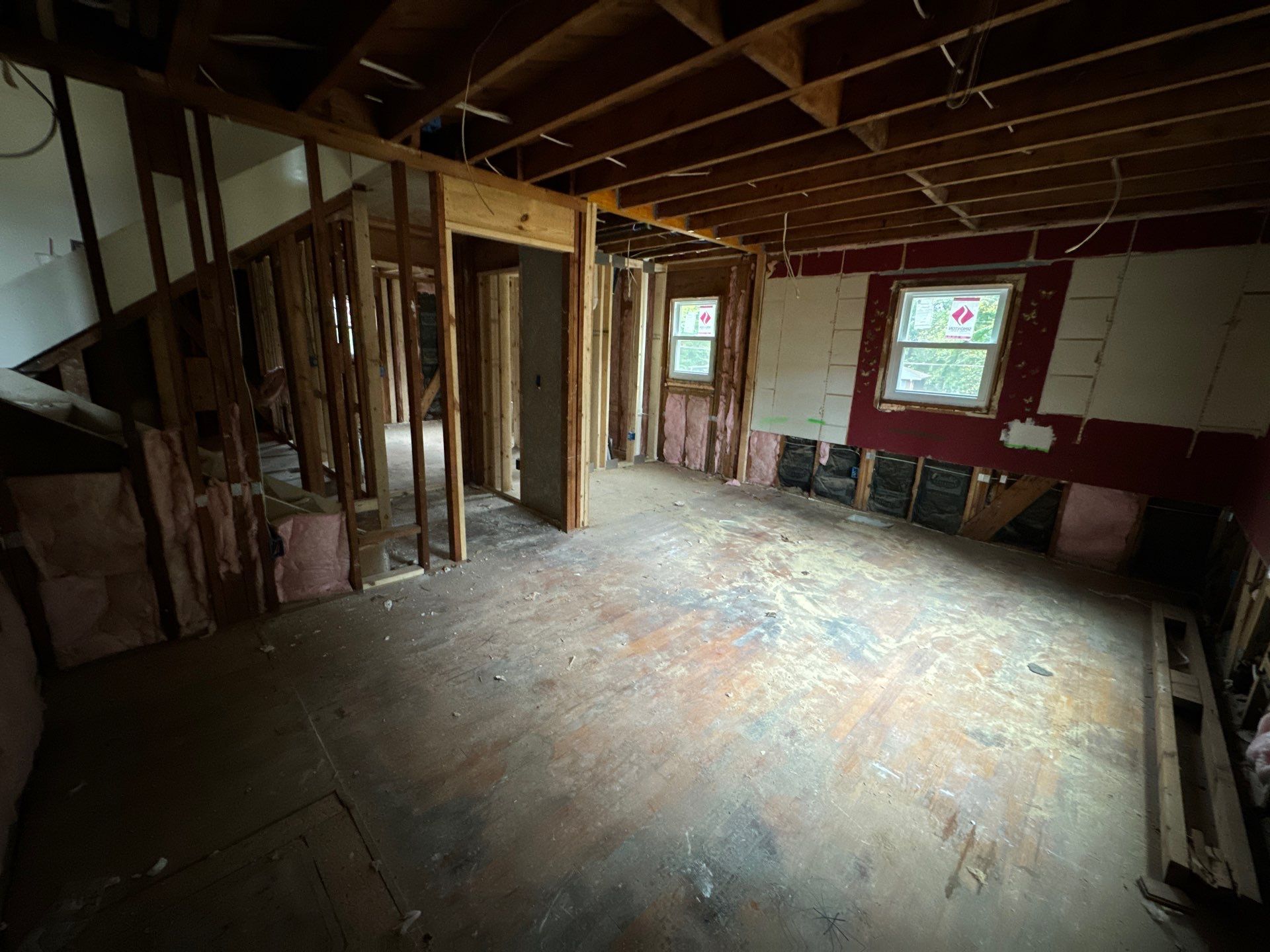 Complete Interior Home Renovation and Basement Finishing in Marietta by Swift Home Renovations 