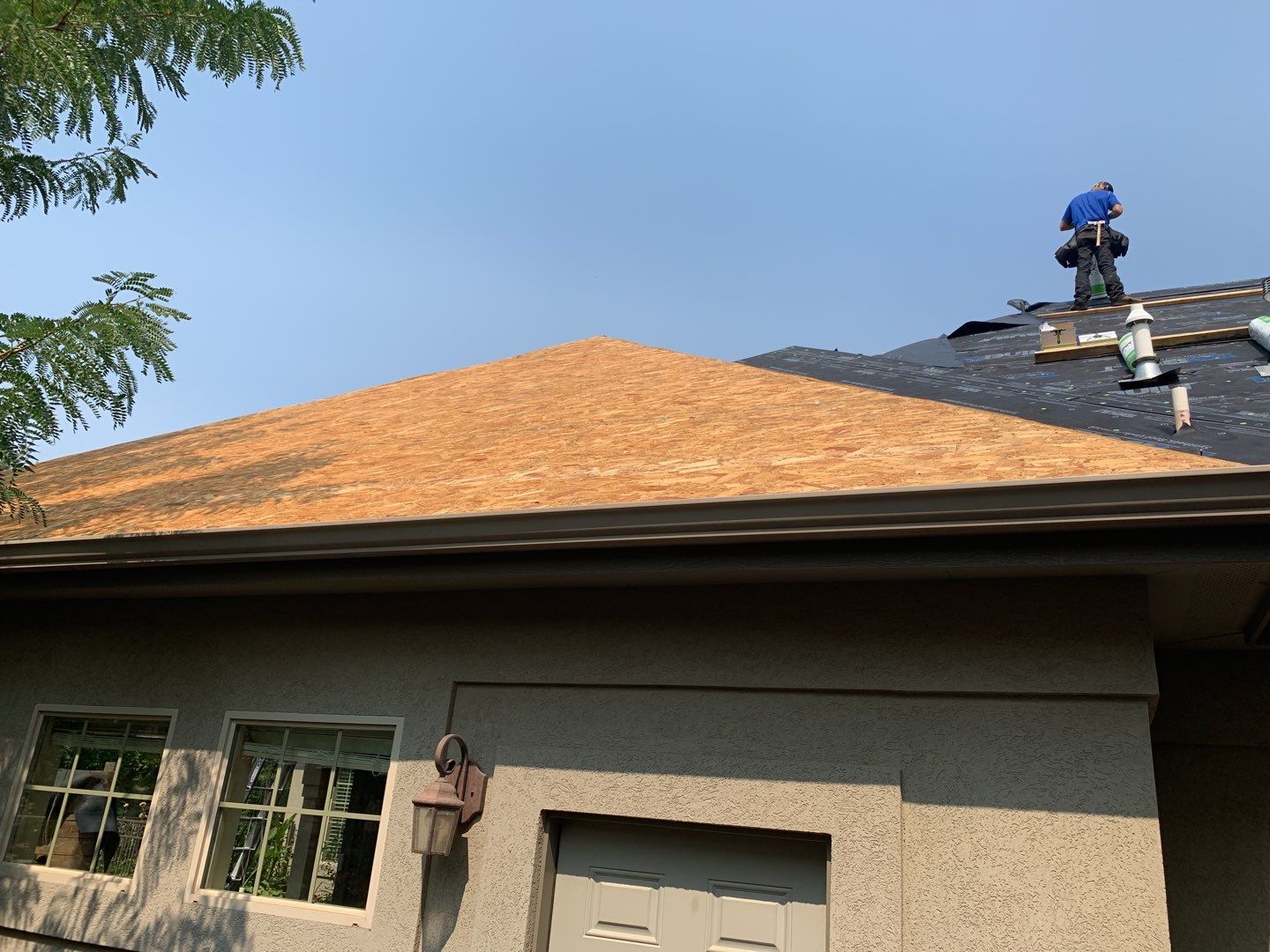 Eagle ID., Steep pitched Residential Roofing Installation using Owens Corning by ID Roofing LLC