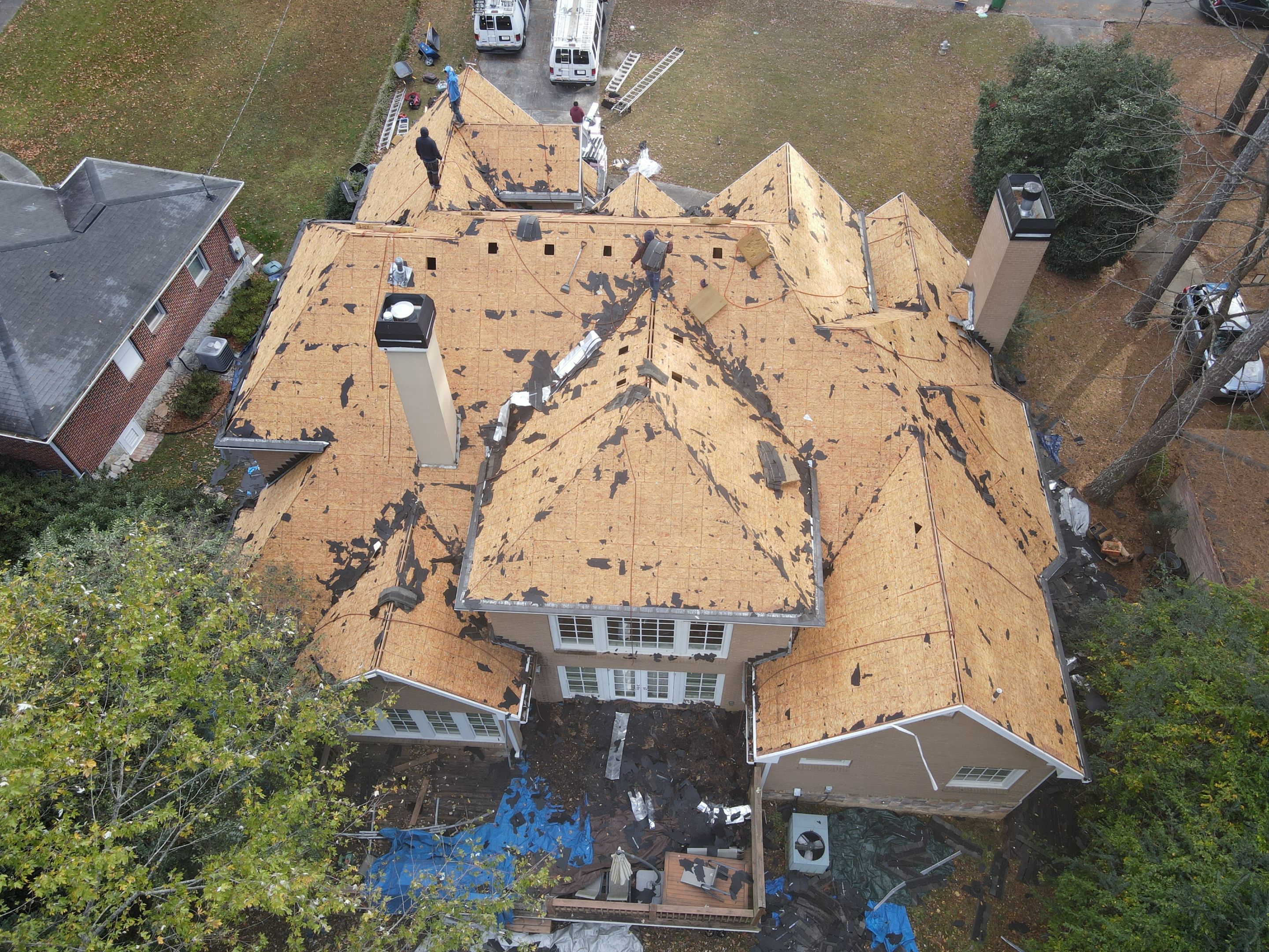 Residential Roofing Installation using Owens Corning by Inspector Roofing and Restoration