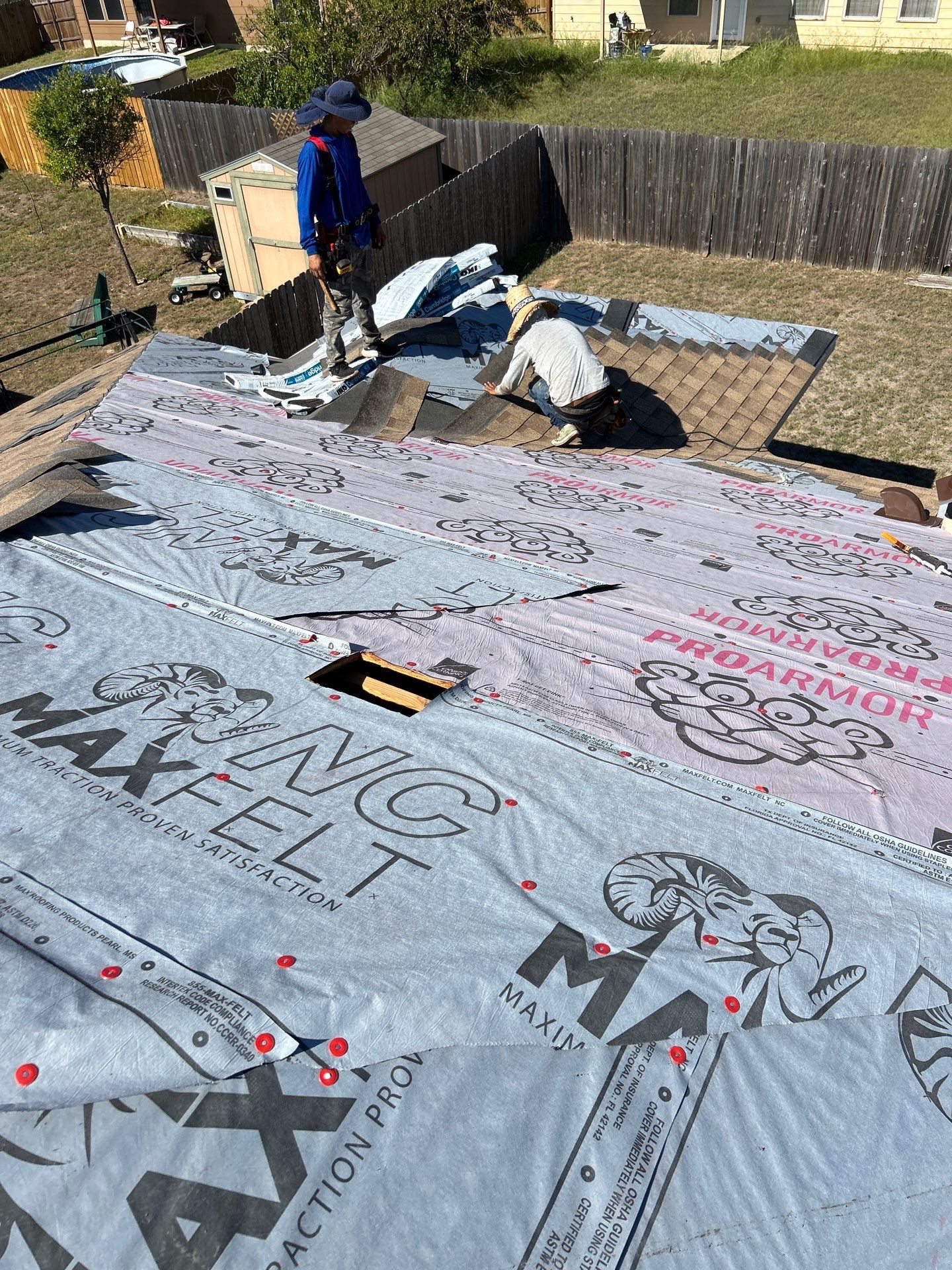 Project in Temple by Rhino Roofing and General Contracting, LLC