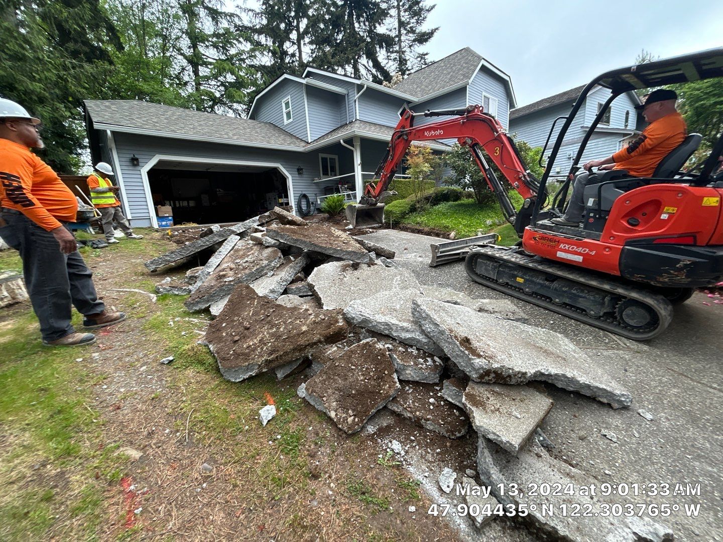 Debbie | Concrete Driveway by Jireh Asphalt & Concrete Inc 